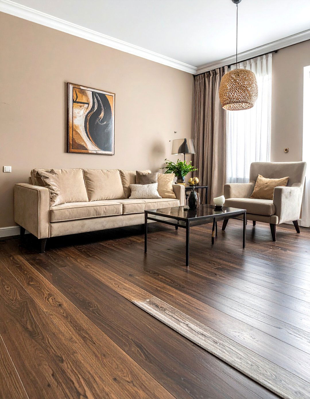 Warm Grey Paint Undertones - 20 Grey Living Room With Dark Wood Floors Ideas