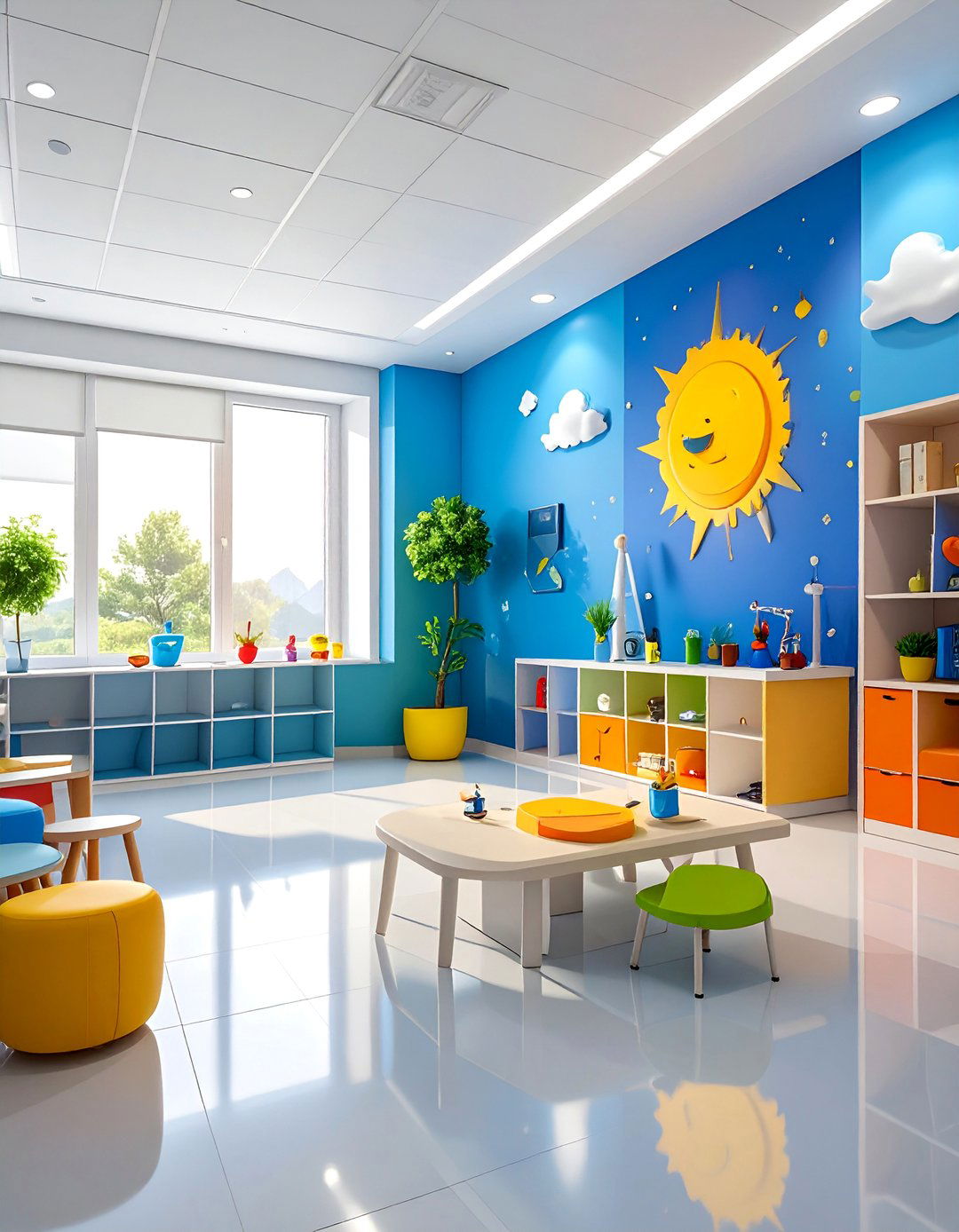 Weather Station Observatory - 40 Fun and Functional Playroom Ideas for Kids