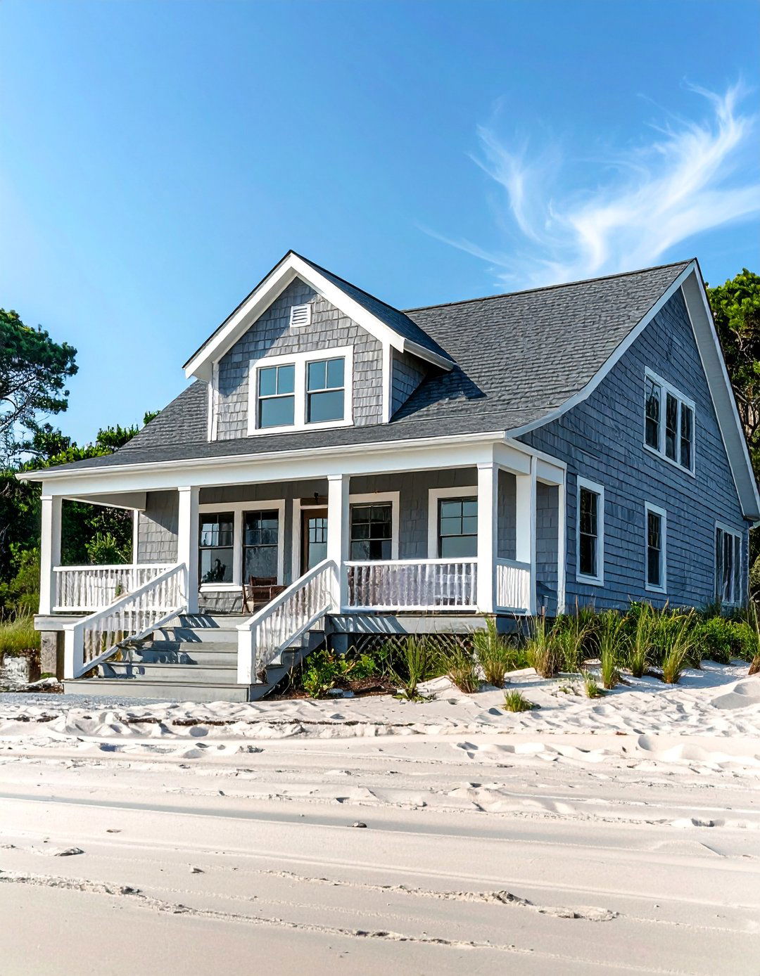 Weathered Gray for a Coastal Feel - 40 Gray Exterior House Paint Ideas for Modern Homes
