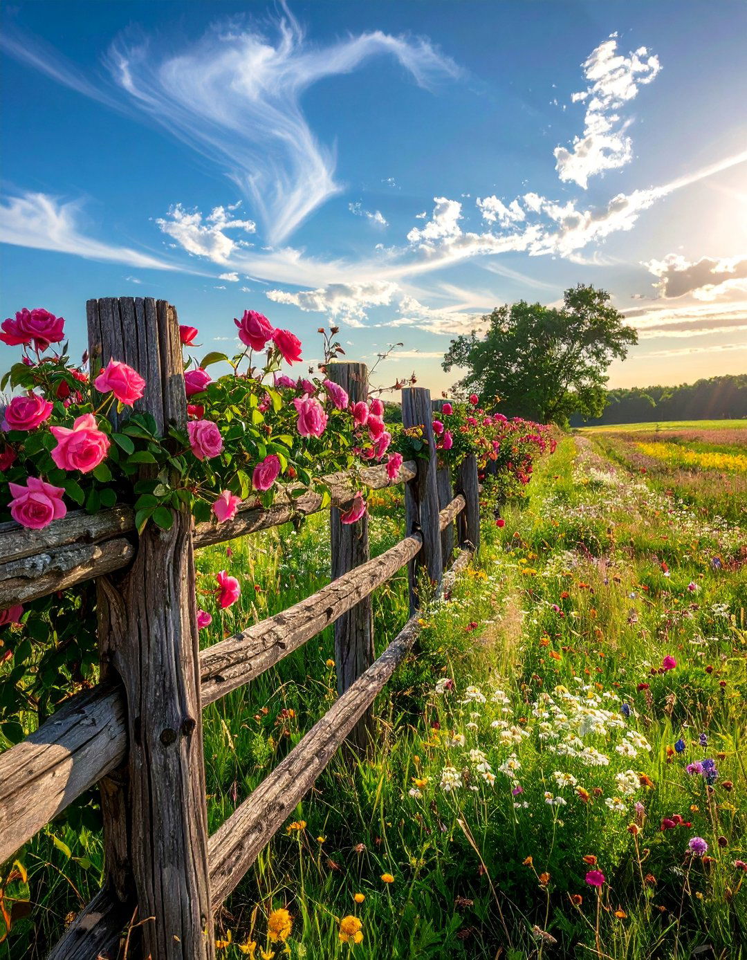 Weathered Wood Fences - 30 Rustic Landscaping Ideas to Transform Your Outdoor Space