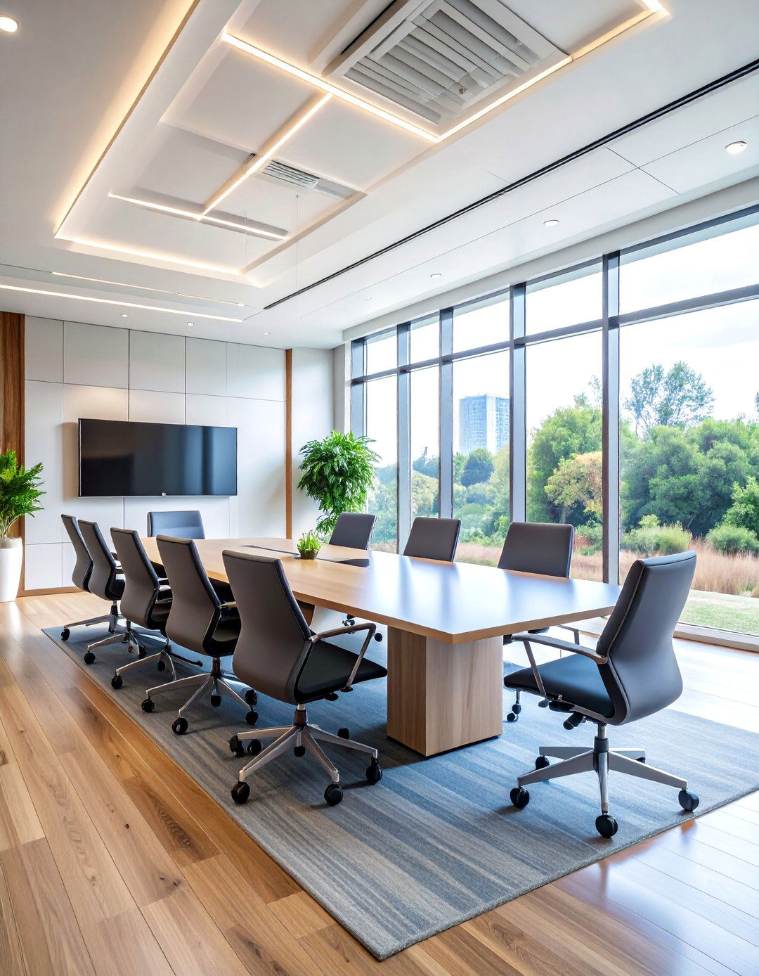 Wellness Focused Conference Room Design - 25 Conference Room Design Ideas and Inspiration for Work