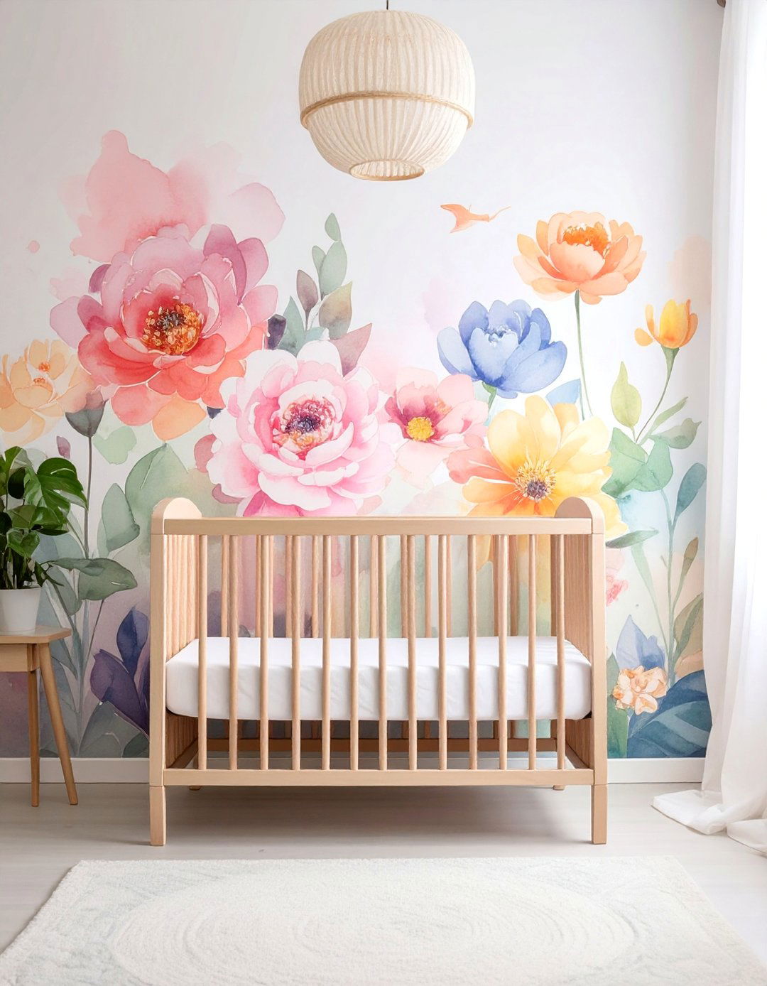 Whimsical Watercolor Nursery - 40 Adorable Nursery Ideas for Your Baby's Room