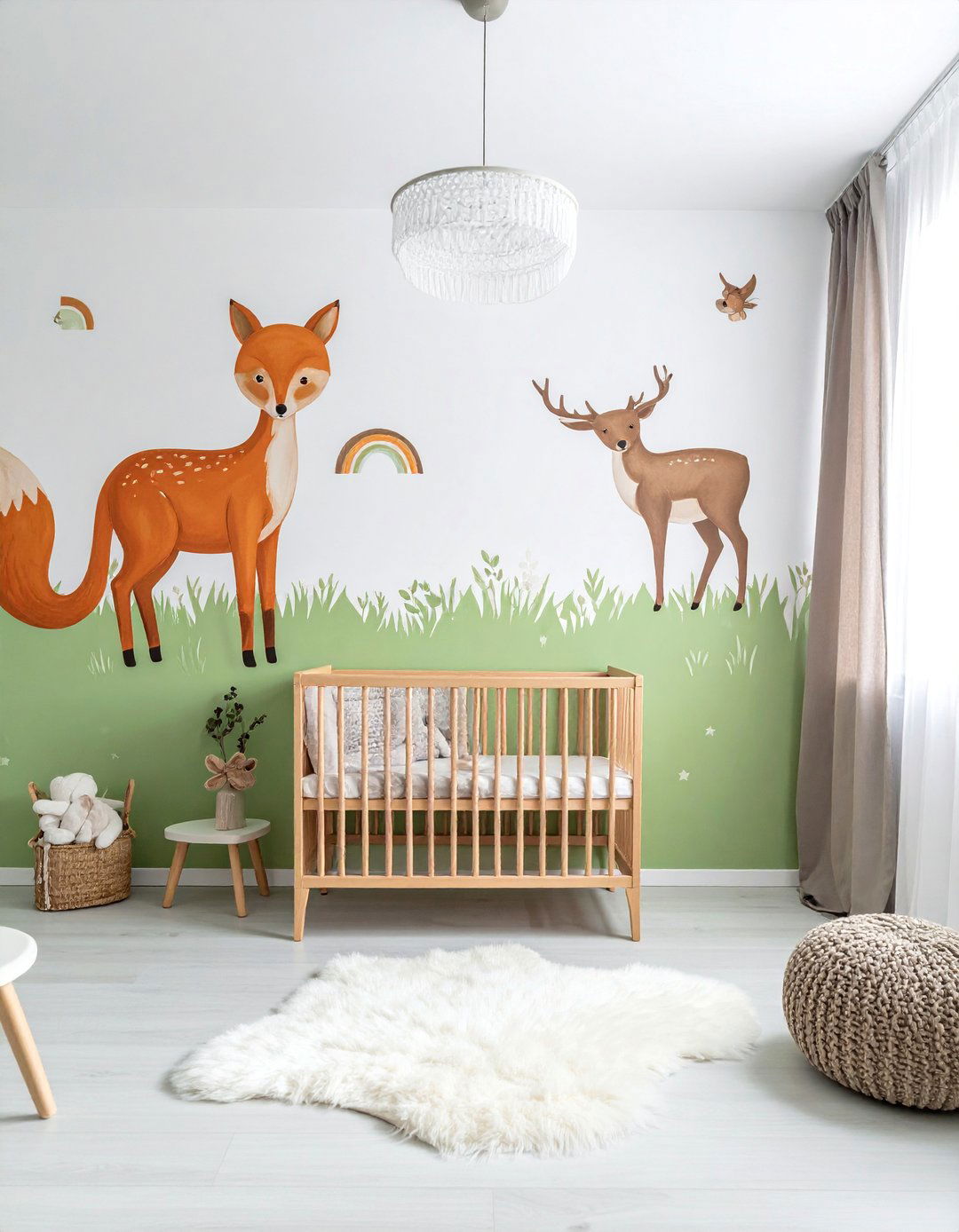 Whimsical Woodland Creatures Nursery - 40 Adorable Nursery Ideas for Your Baby's Room