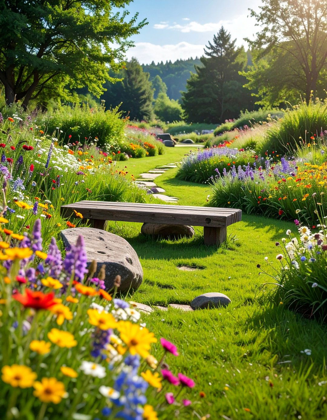 Wildflower Meadow Secret Garden - 35 Secret Garden Ideas for a Hidden Outdoor Retreat