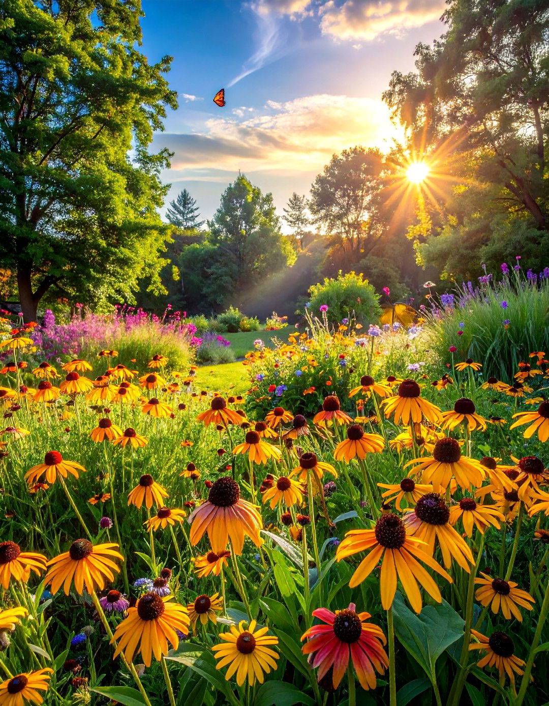 Wildflower Meadows - 30 Rustic Landscaping Ideas to Transform Your Outdoor Space