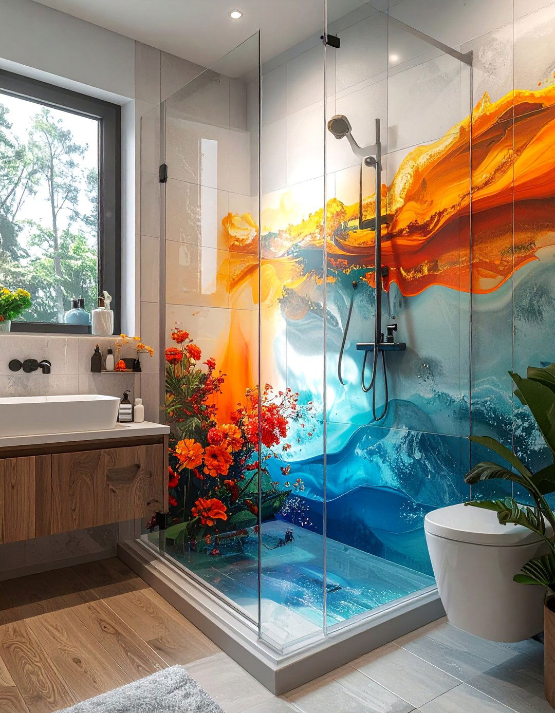 Window Film Privacy Solutions - 30 Shower Window Ideas to Brighten Up Your Bathroom