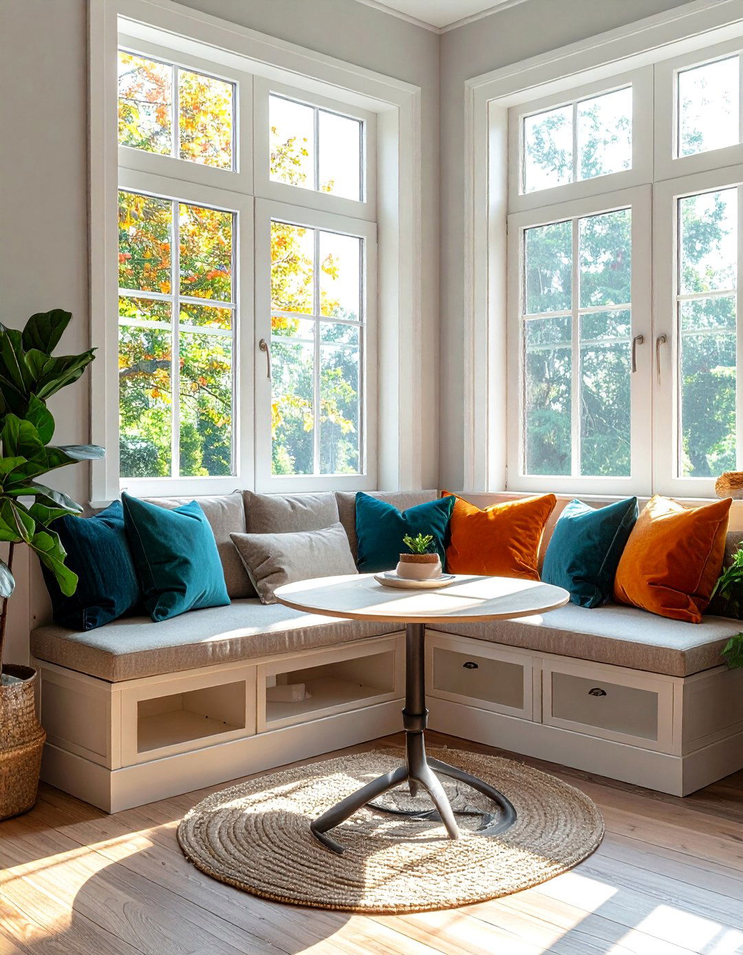 Window Seat Dining Banquette - 40 Banquette Seating Ideas for Stylish Dining