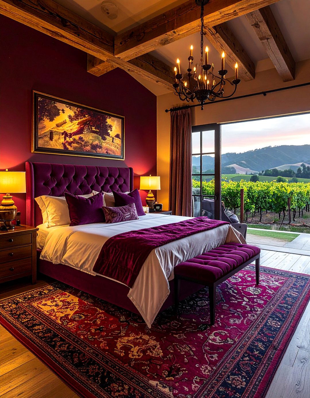 Wine Country Romance - 30 Romantic Hotel Room Ideas for a Dreamy Getaway