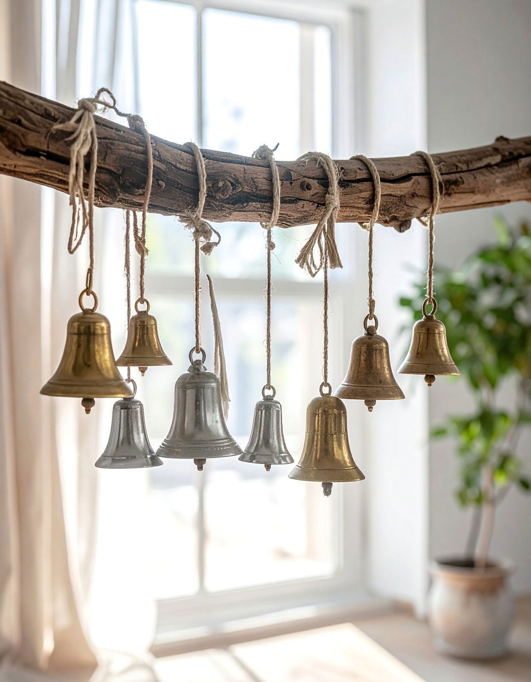 Witchy Living Room with a Bell Collection - 30 Witchy Living Room Ideas for a Mystical Vibe