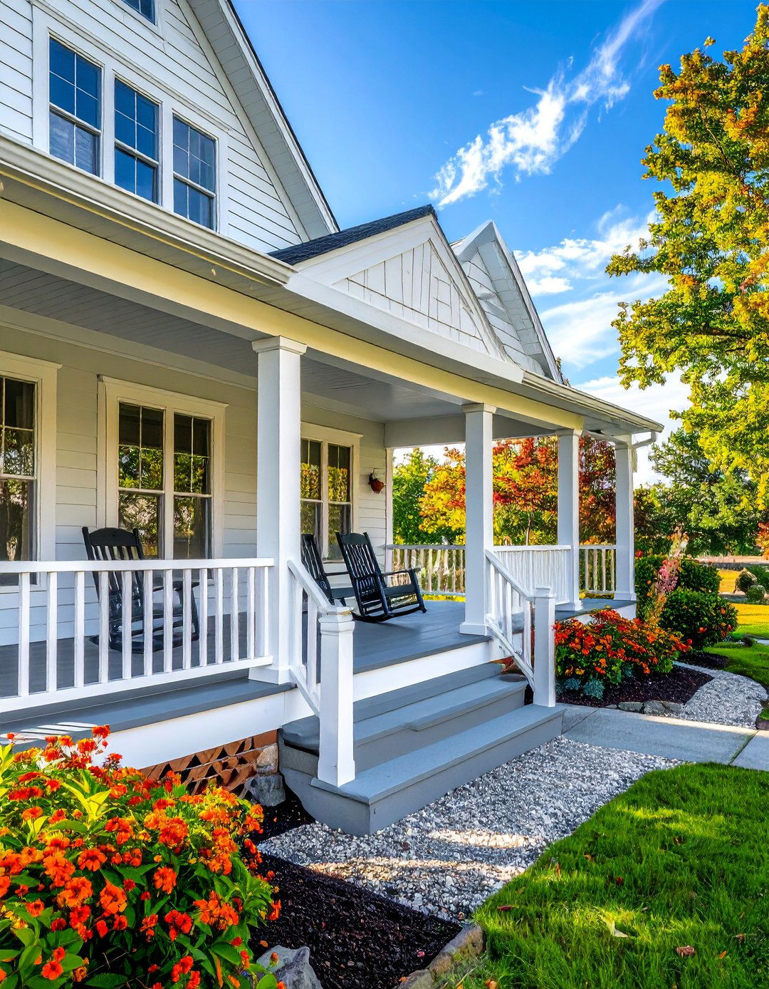 Wrap Around Raised Ranch Front Porch - 25 Raised Ranch Front Porch Ideas for Curb Appeal