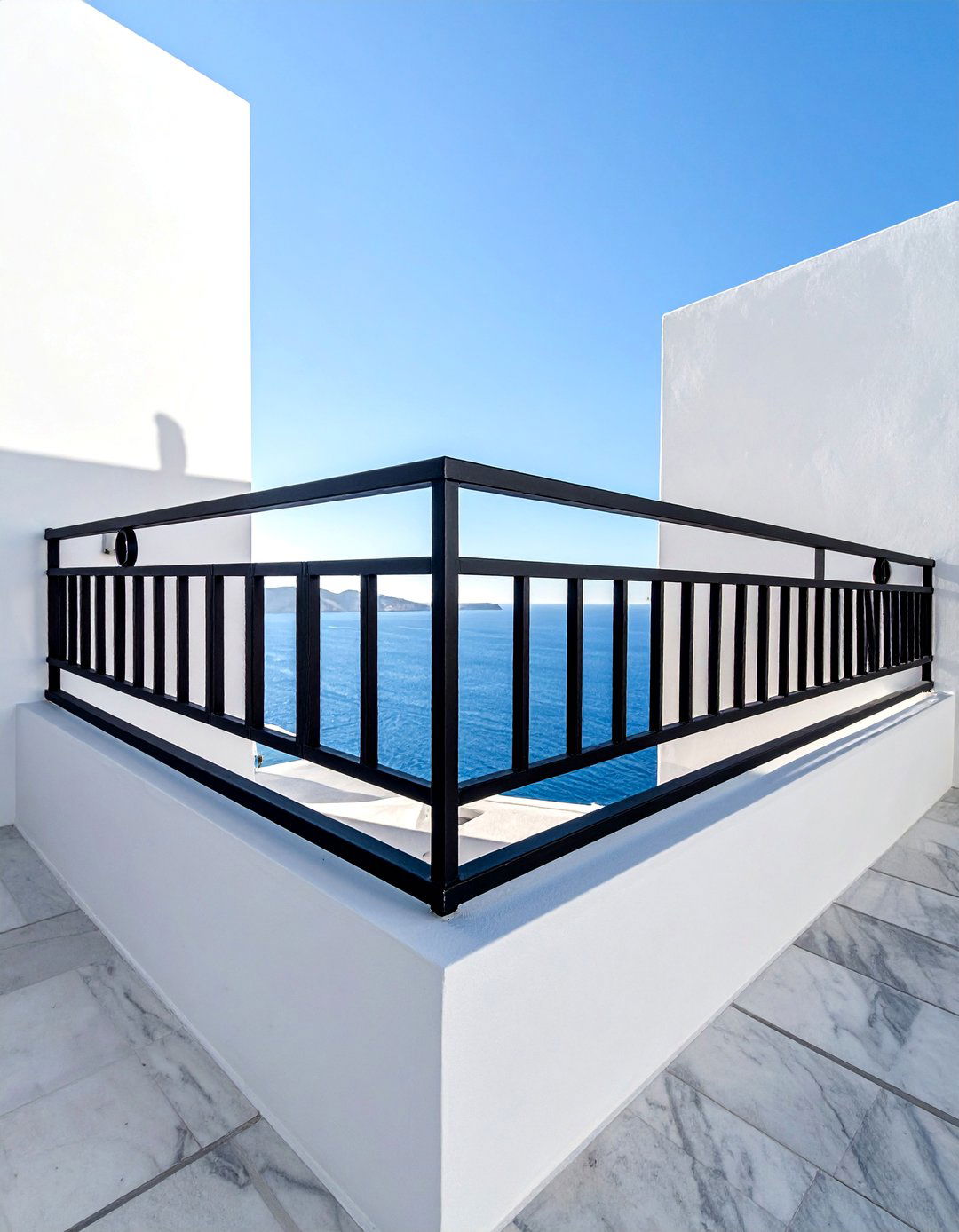 Wrought Iron Details - 20 Greek Style Home Ideas for a Mediterranean Vibe