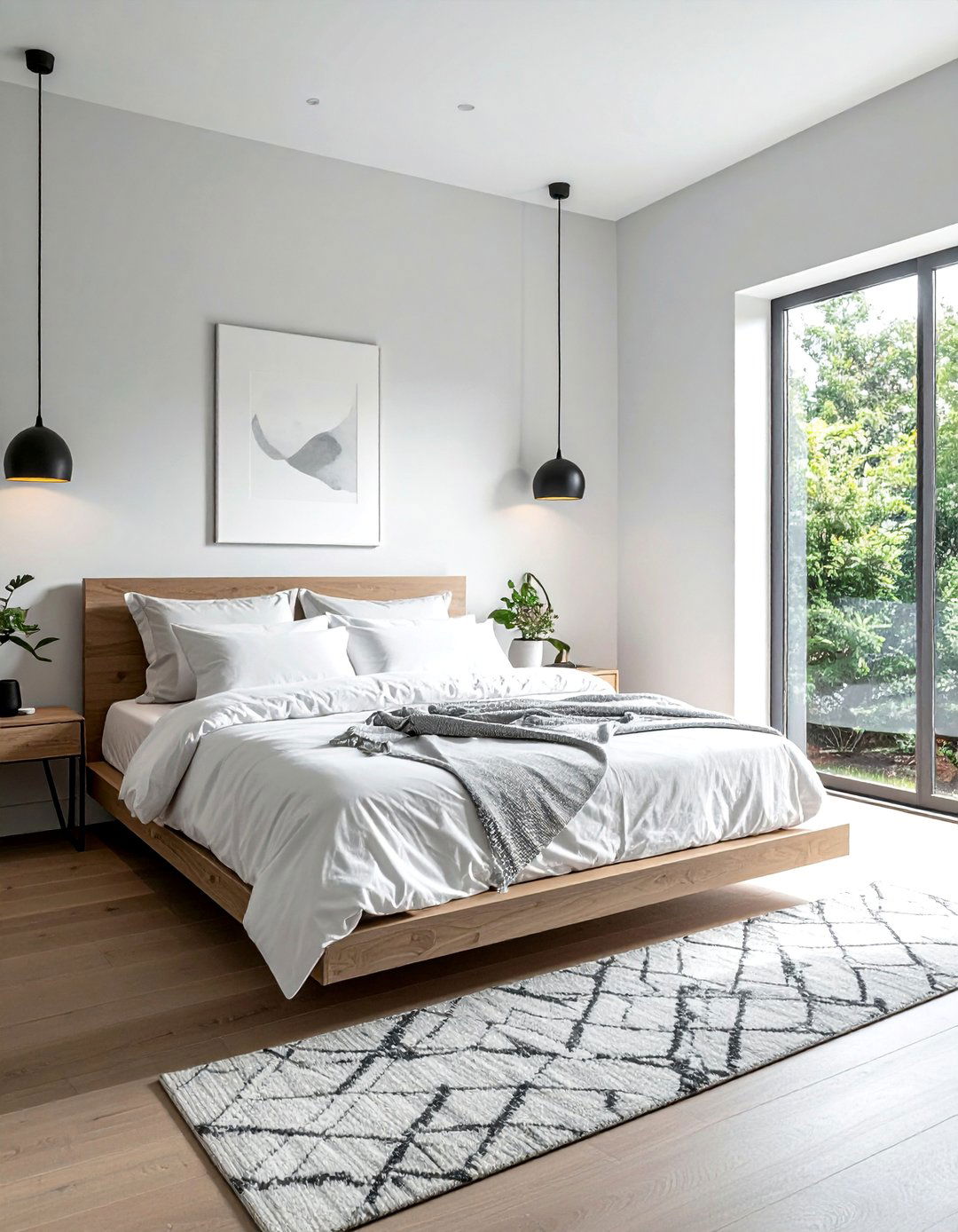 A Minimalist Charcoal Bedroom Design - 15 Charcoal Bedroom Ideas for a Sophisticated Retreat