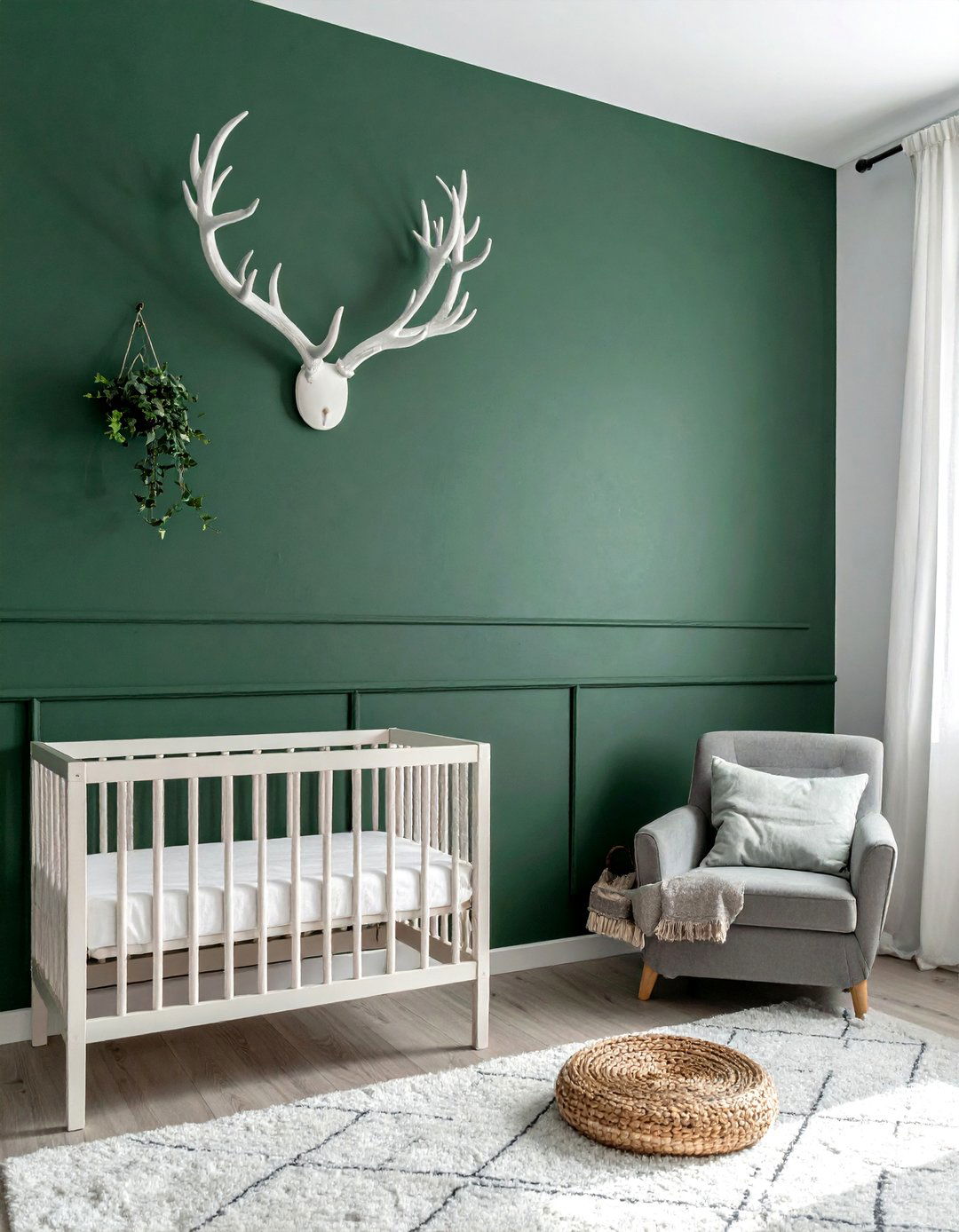 Antler Inspired Decor Woodland Nursery - 25 Woodland Nursery Ideas for a Cozy Baby Room