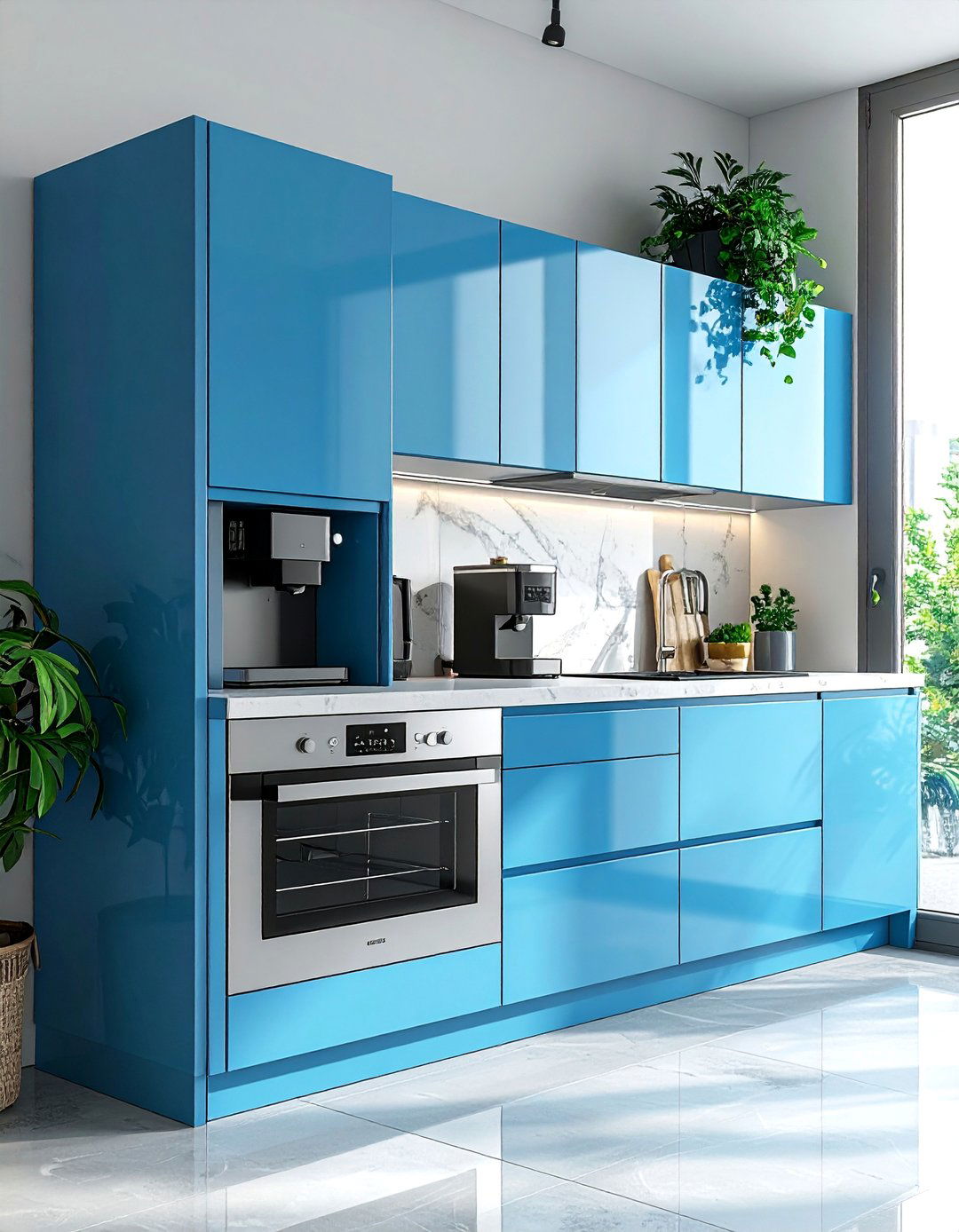 Appliance Garage Cabinets - 40 Small Kitchen Storage Ideas to Maximize Your Space