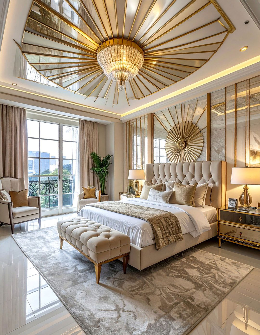 Art Deco Bedroom Mirror Ceiling - 20 Mirror on Ceiling Above Bed Ideas for a Luxurious Touch