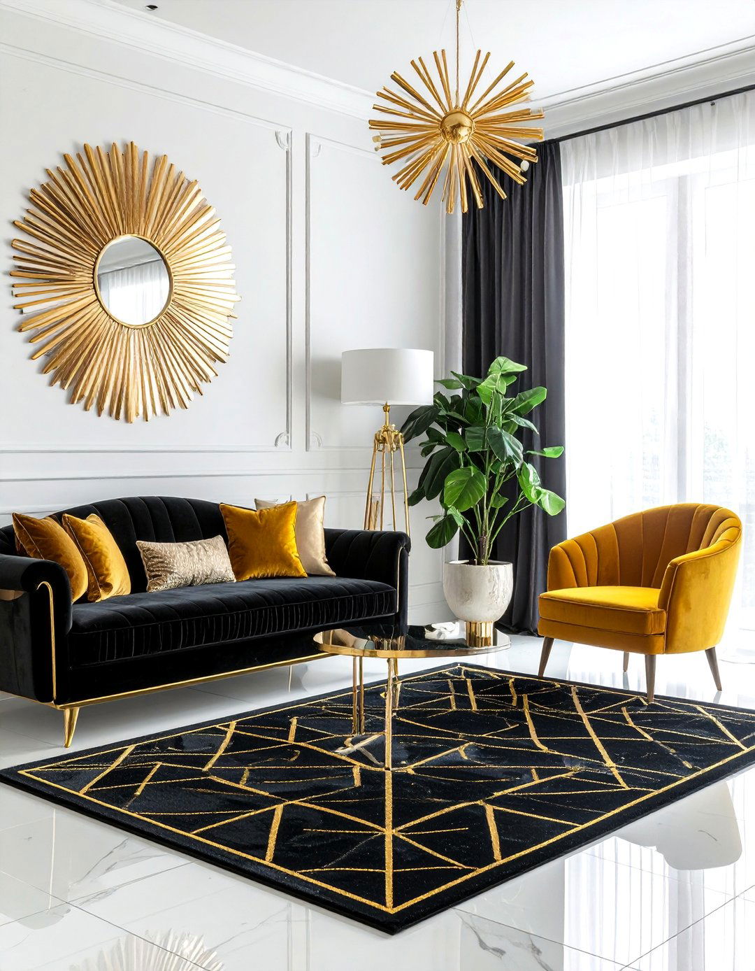 Art Deco Inspired Parlor Room - 15 Parlor Room Ideas to Elevate Your Home's Elegance