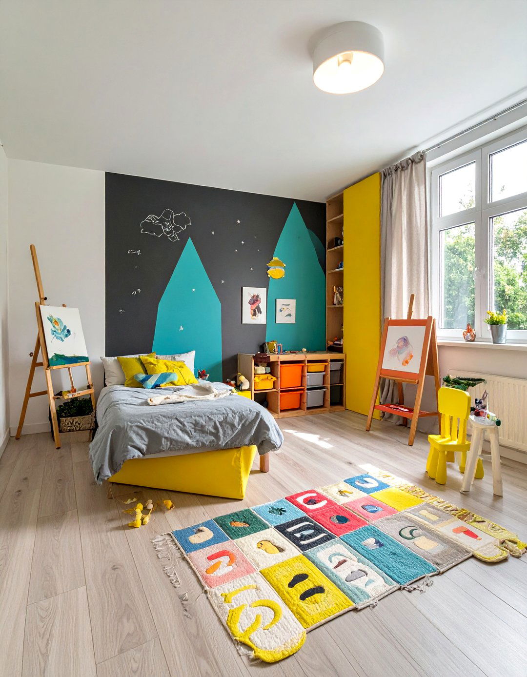 Art Studio Setup - 40 Toddler Room Ideas for Fun and Functionality