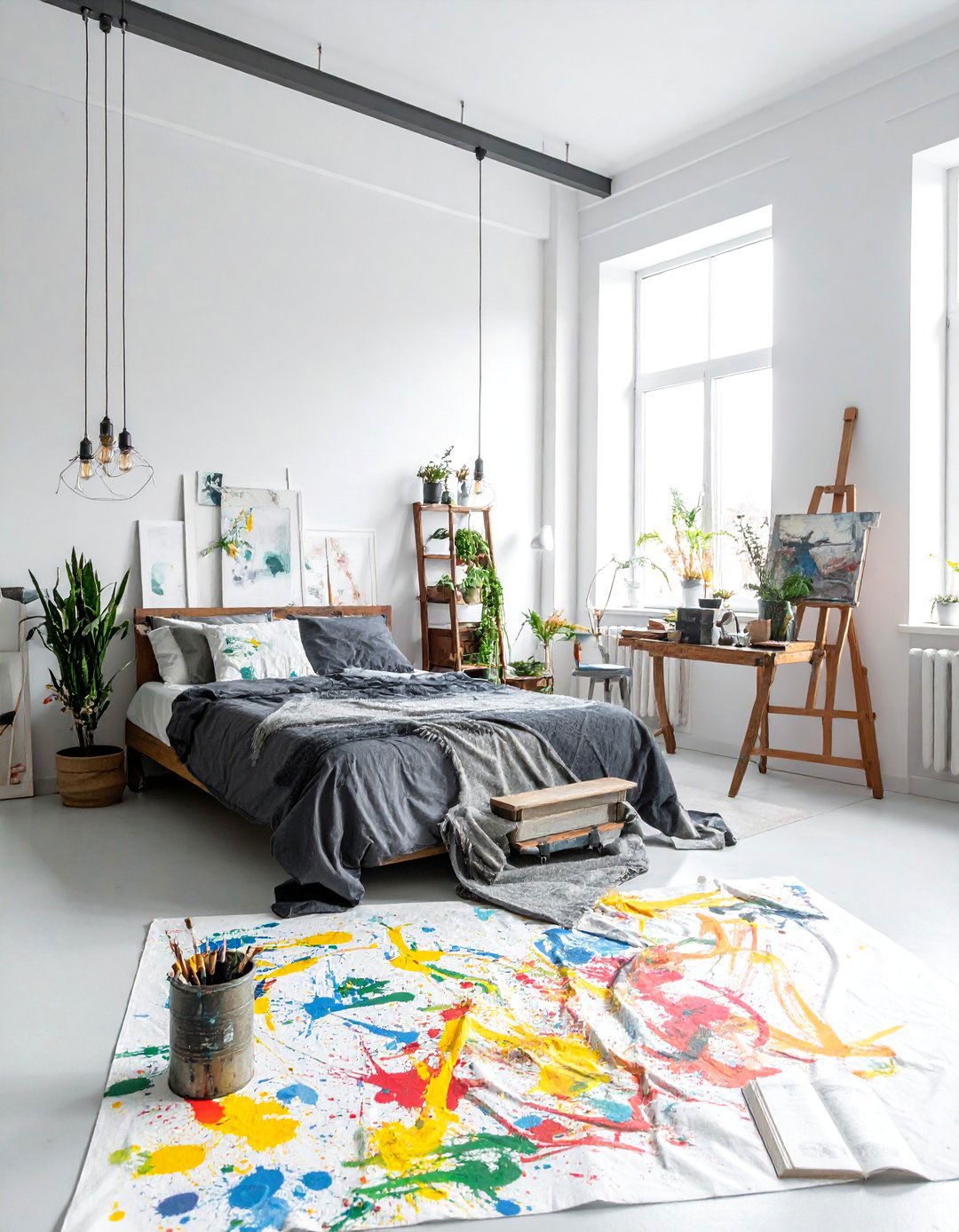 Artist Studio Creative Space - 15 Indie Room Ideas for a Unique and Eclectic Style