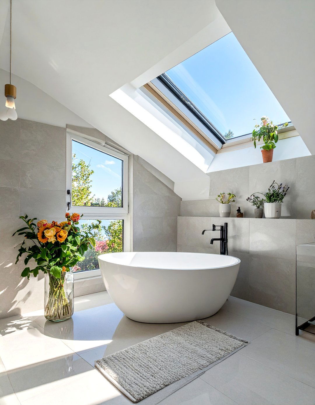 Awning Window Ventilation - 20 Windows Above Bathtub Ideas for a Relaxing Bath