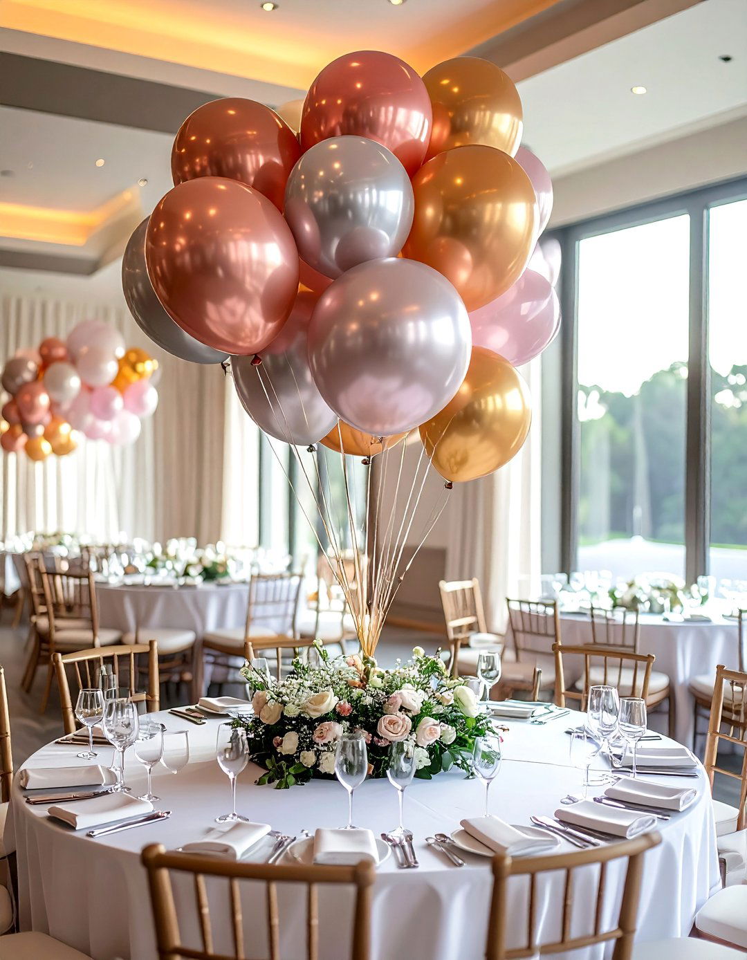 Balloon Art Installations - 30 Rehearsal Dinner Centerpiece Ideas for a Memorable Event