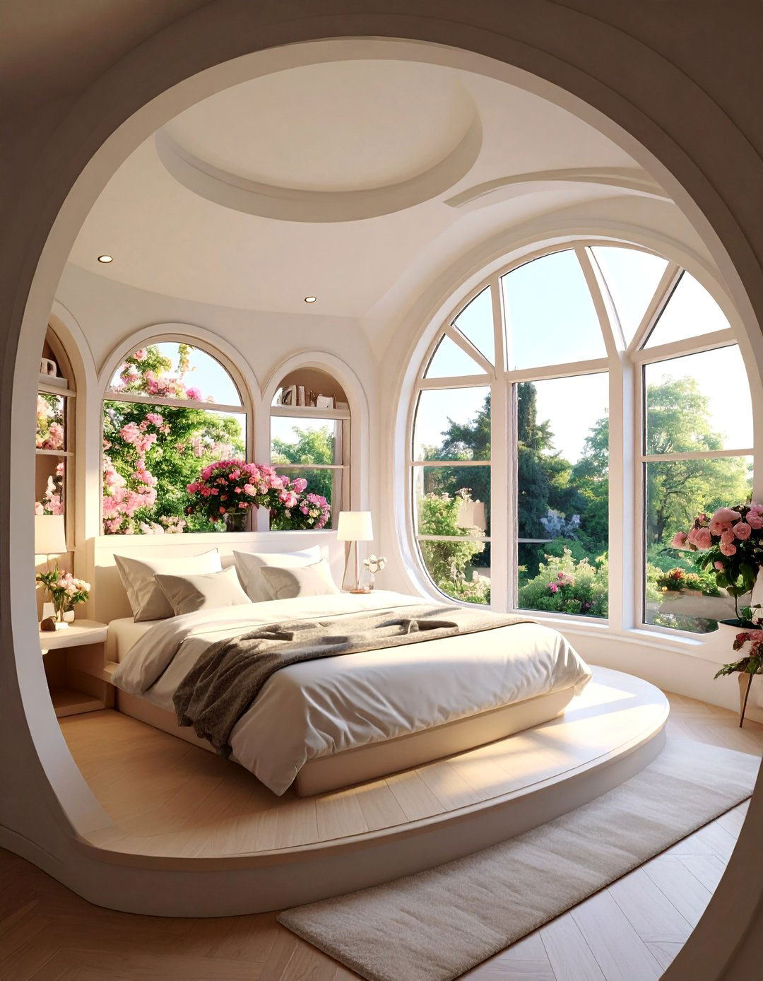 Bay Window Sleeping Alcoves - 15 Bed Nook Ideas to Maximize Your Bedroom Space