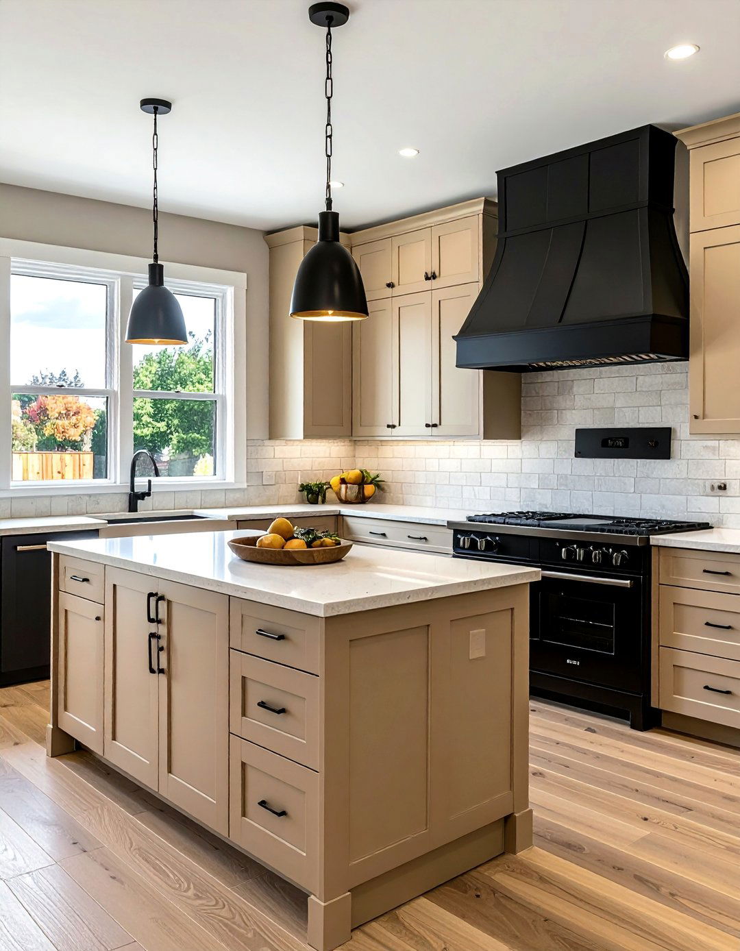 Beige Cabinets With Black Appliances - 20 What Color Cabinets Go With Black Appliances Ideas