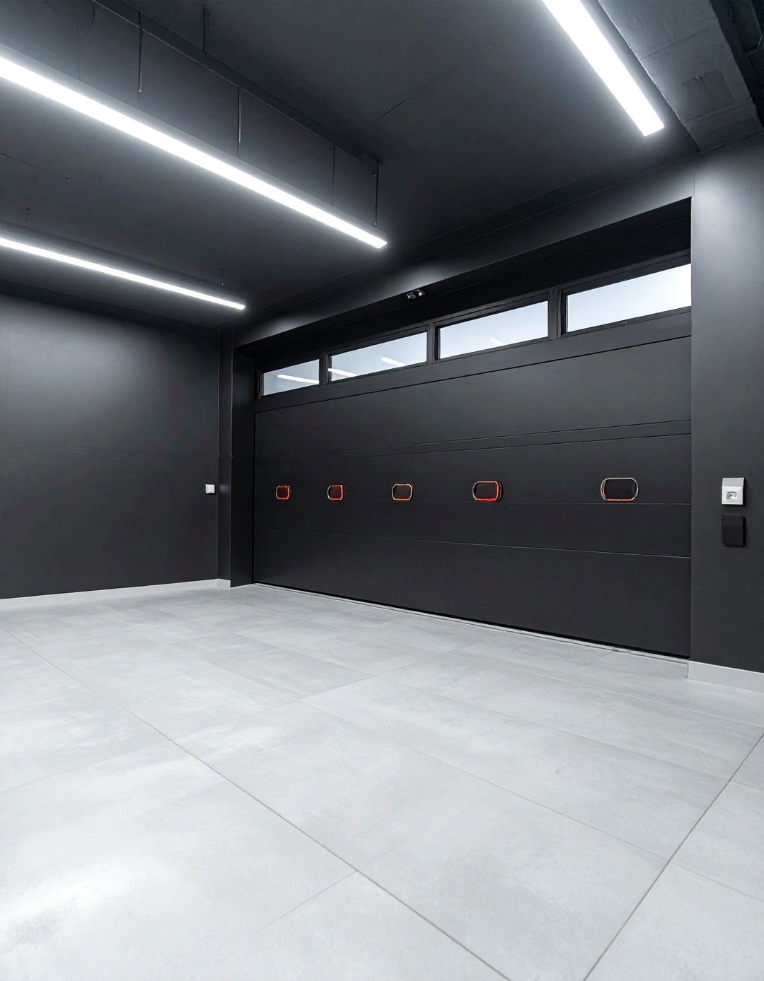 Black Insulated Garage Door - 25 Black Garage Ideas for a Stylish Utility Space