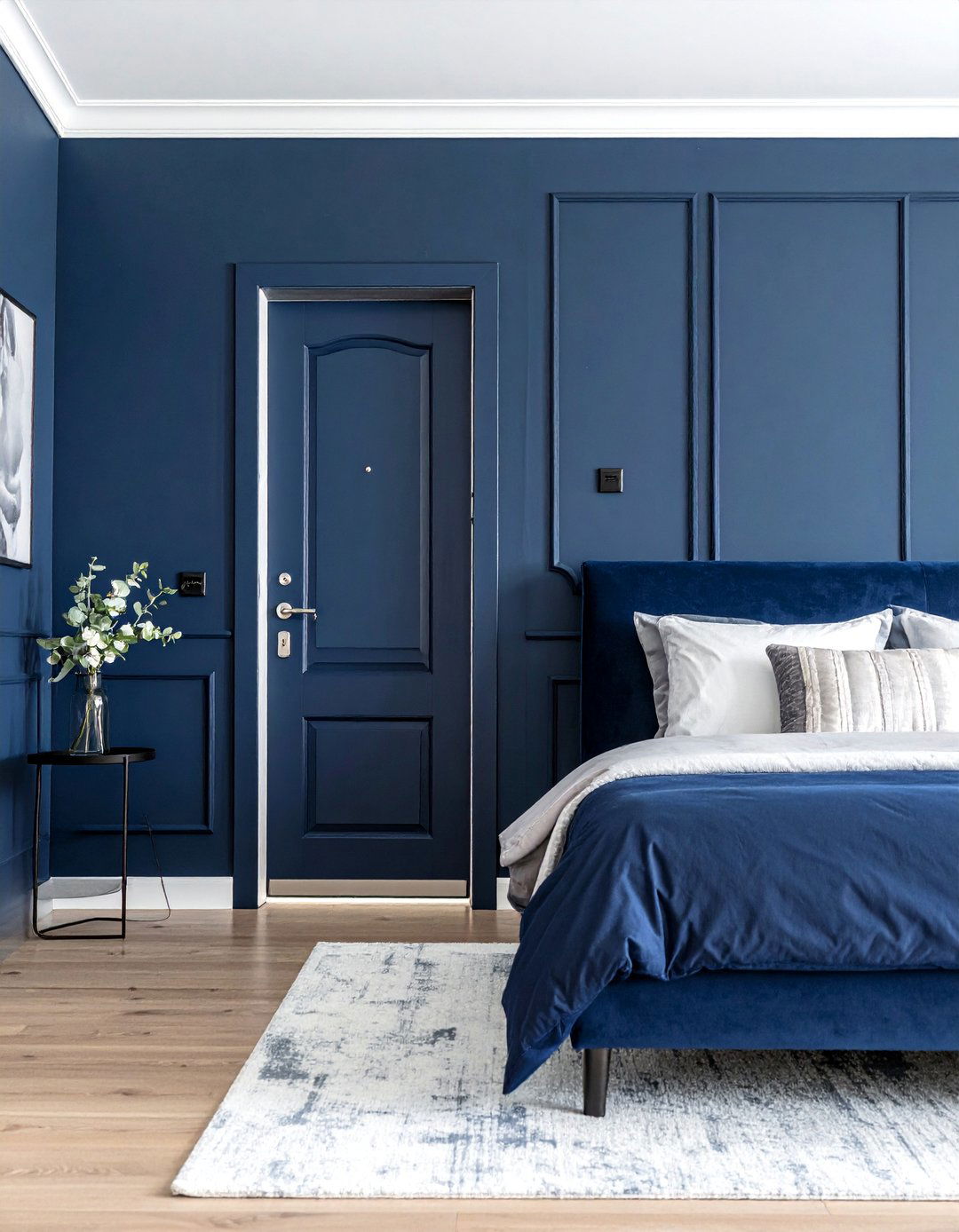 Bold Paint Color Transformation - 25 Bedroom Door Decorating Ideas to Add Personality