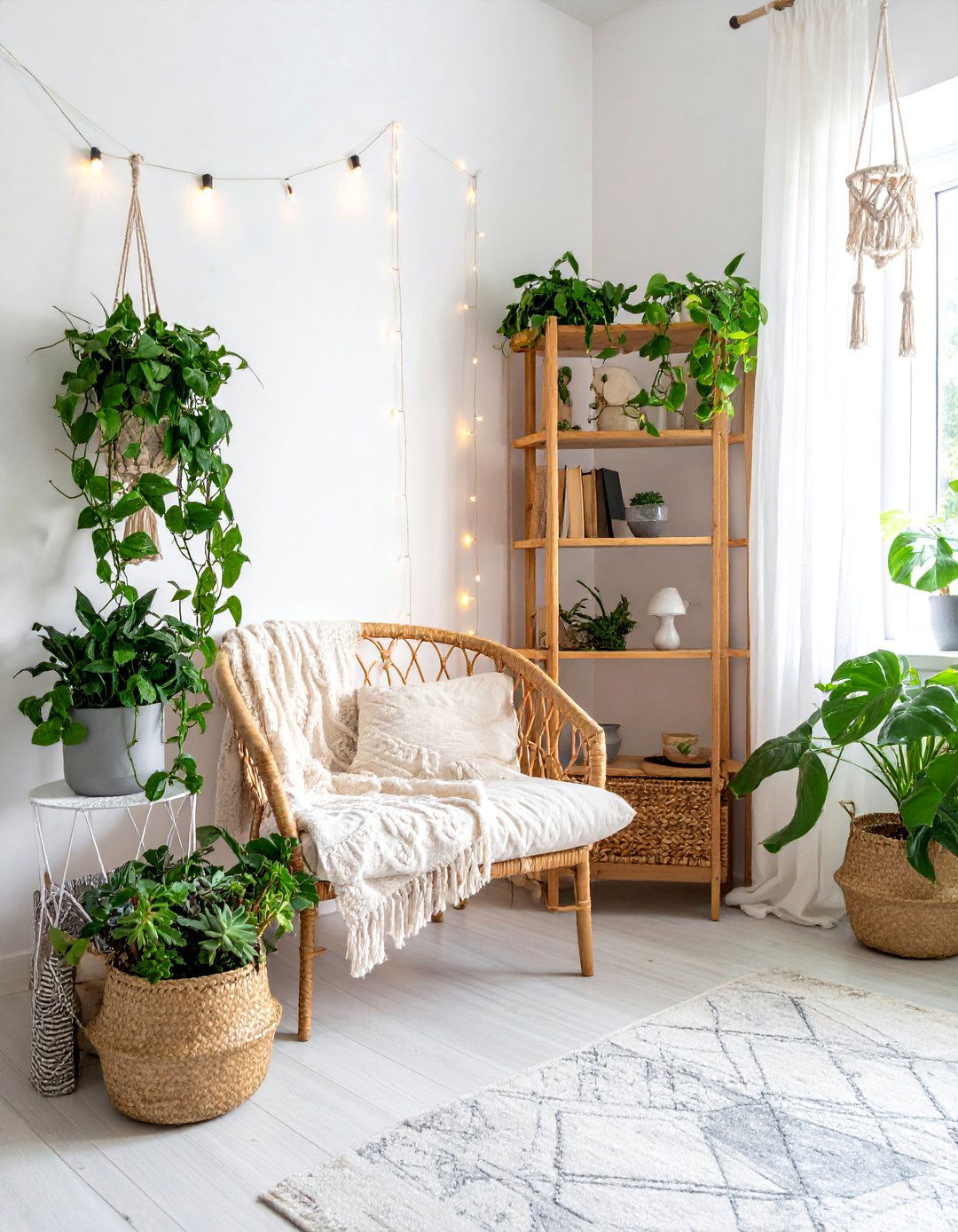 Botanical Reading Nook Haven