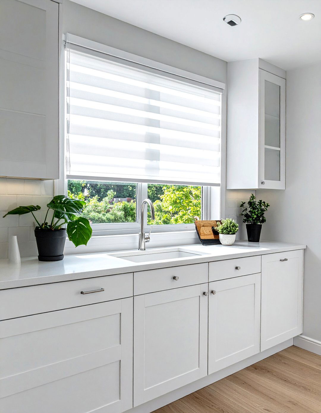 Budget Friendly Vinyl Window Blind Options - 15 Kitchen Blinds Ideas to Enhance Your Window Decor