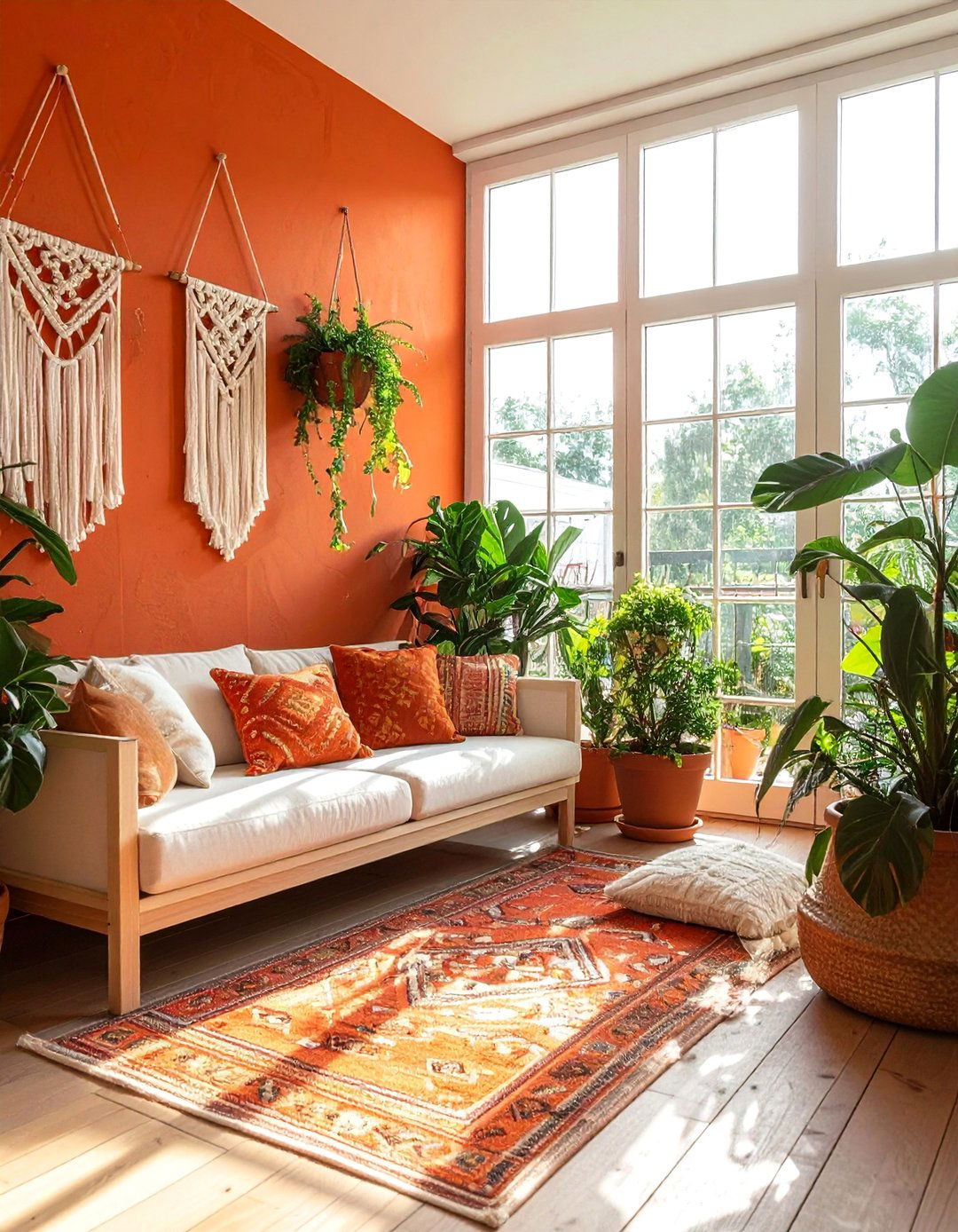 Burnt Orange Sunroom - 20 Sunroom Color Ideas to Brighten Your Indoor-Outdoor Space