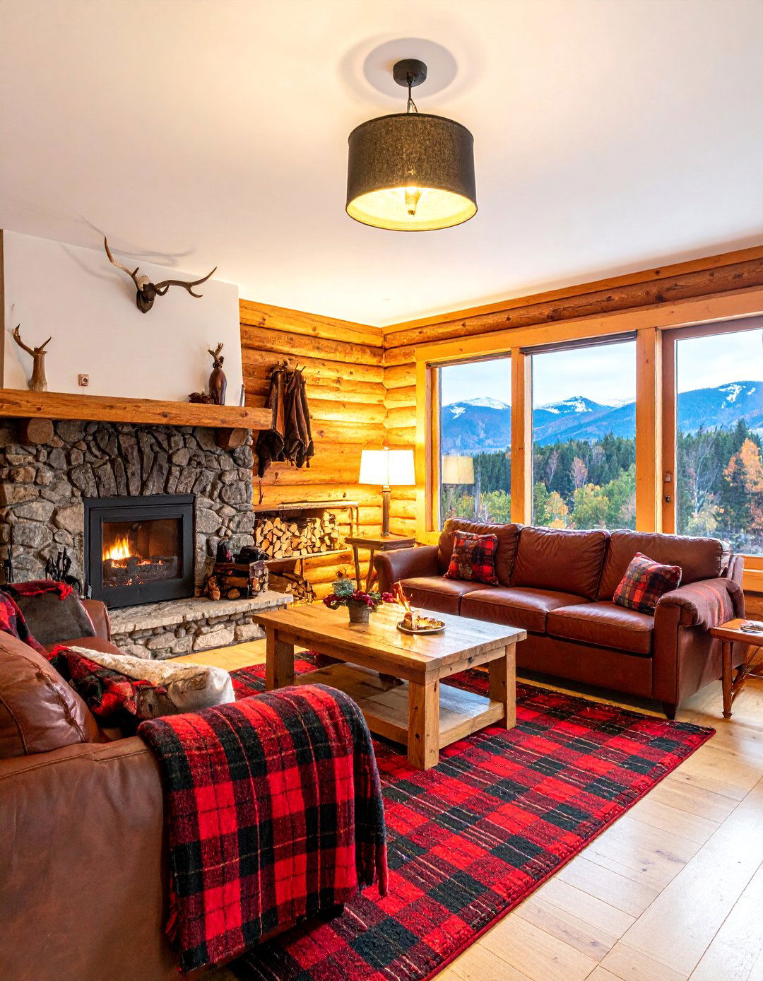 Cabin Style Hunting Retreat - 25 Hunting Room Ideas for the Ultimate Sportsman's Retreat