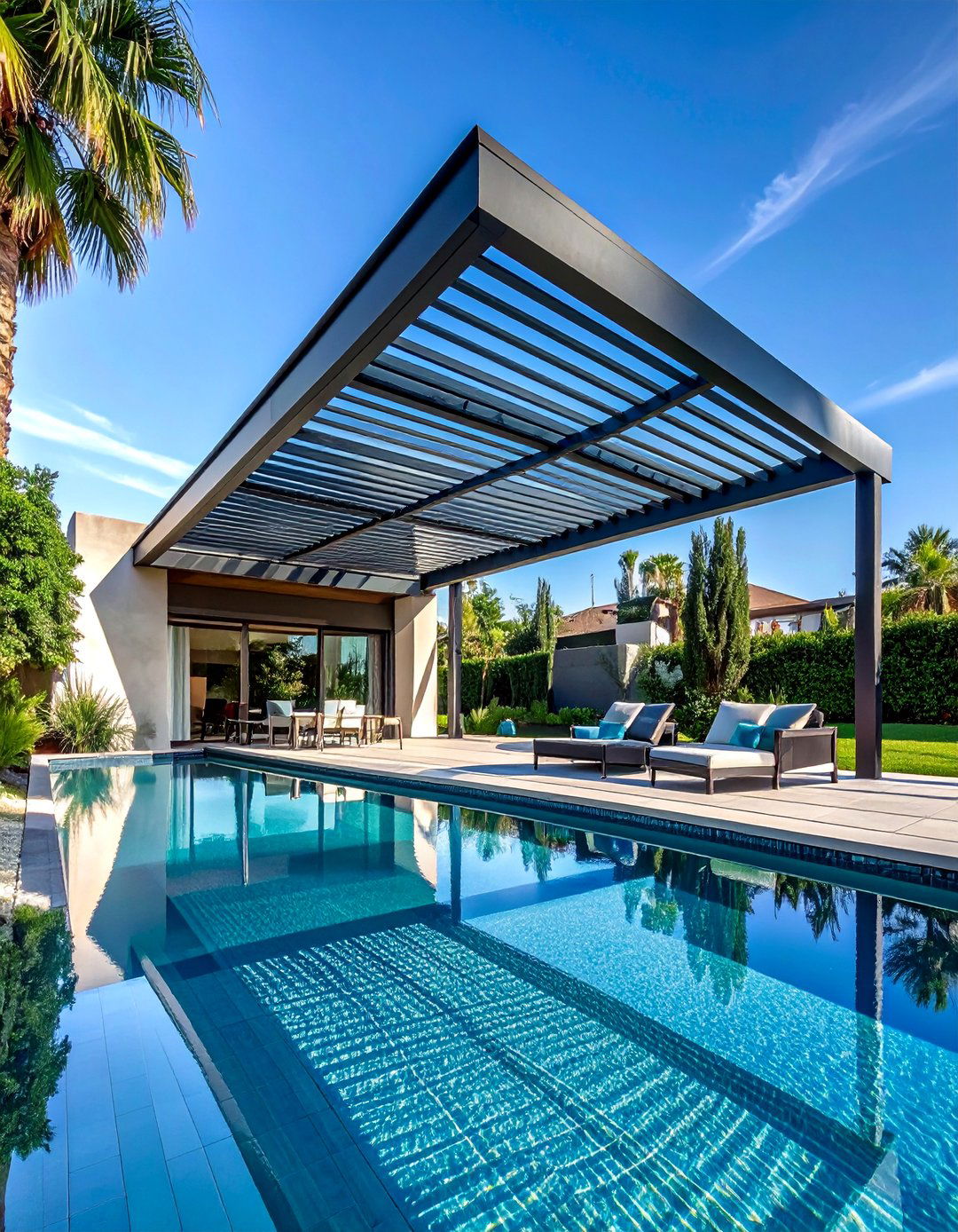 Cantilever Shade Structures for Unobstructed Views - 40 Shade Ideas for Comfortable Outdoor Living Spaces