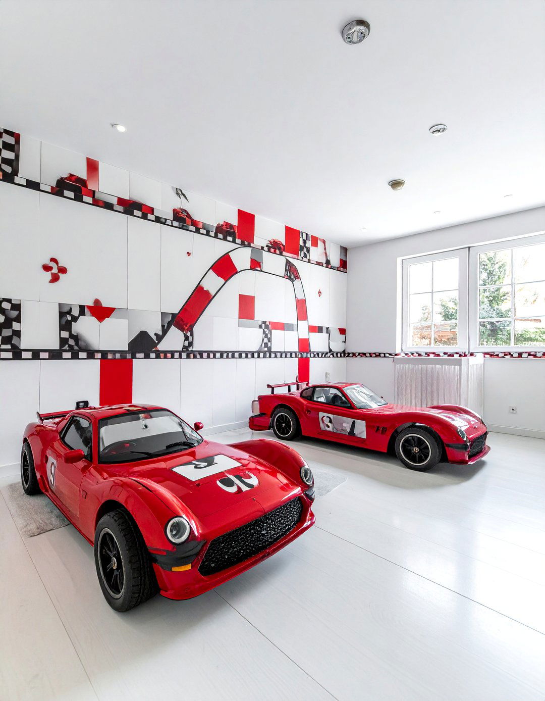 Car Racing Circuit - 25 Adorable Twin Nursery Ideas for Your Babies