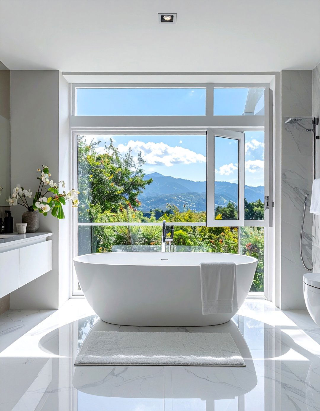 Casement Window Functionality - 20 Windows Above Bathtub Ideas for a Relaxing Bath