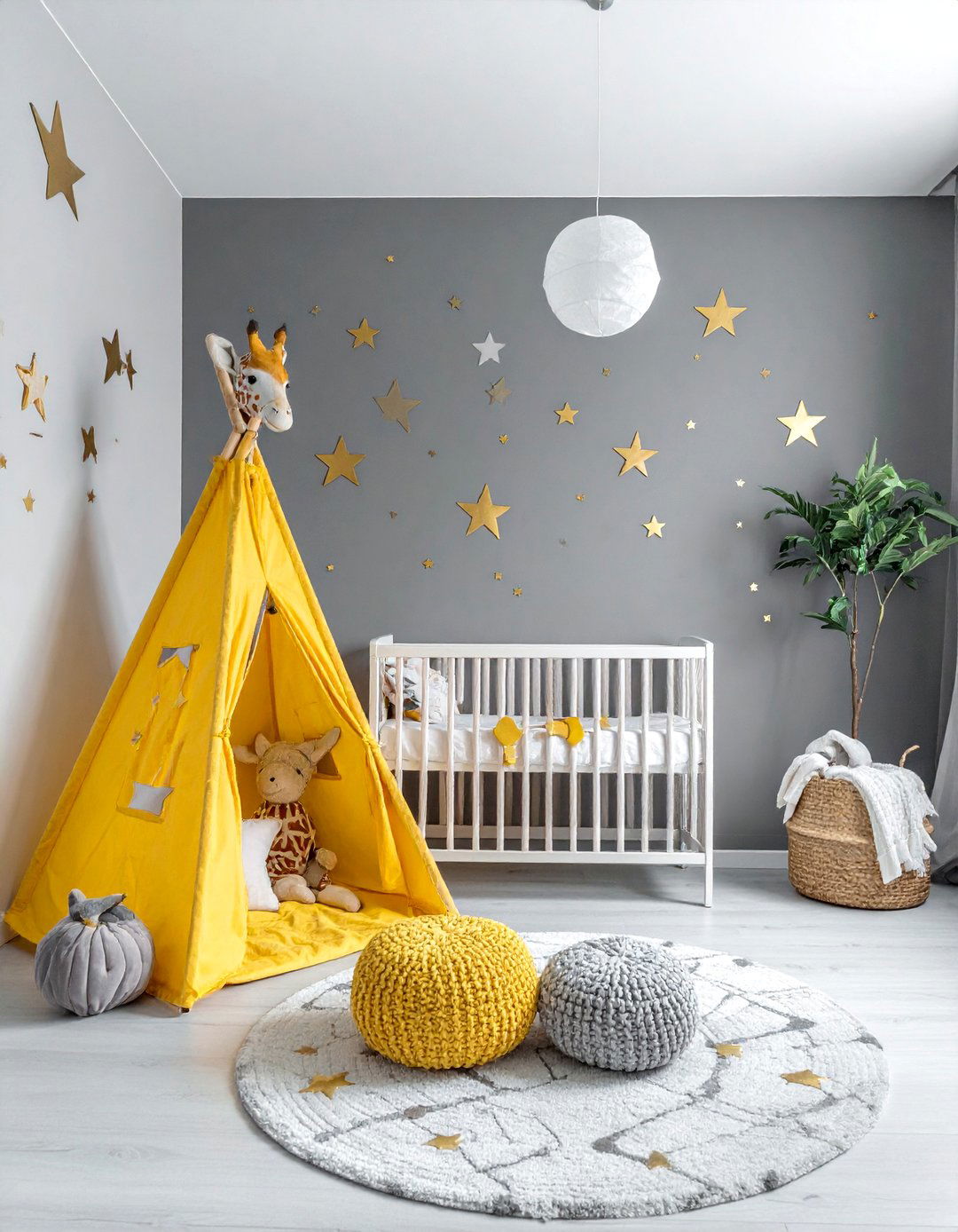 Celestial Giraffe Nursery - 15 Giraffe Nursery Ideas for a Fun and Whimsical Room