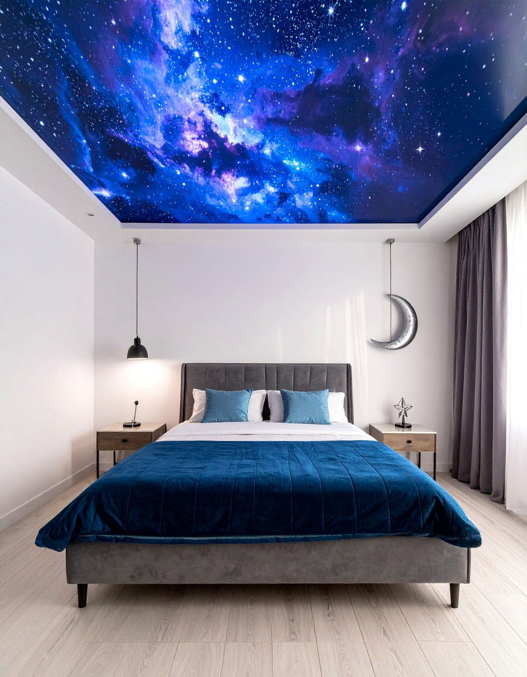 Celestial Stargazers Sanctuary Bedroom - 20 Fantasy Bedroom Ideas to Create a Dreamy Escape