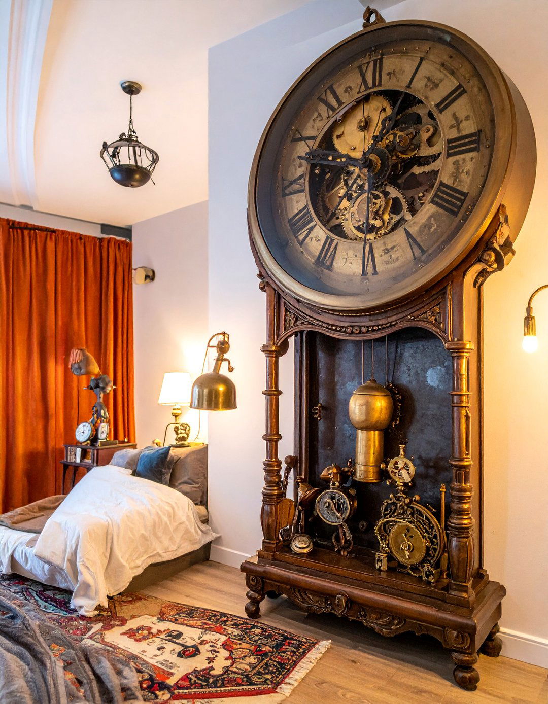 Clockwork and Timepiece Themes - 15 Steampunk Bedroom Ideas for a Unique Industrial Look