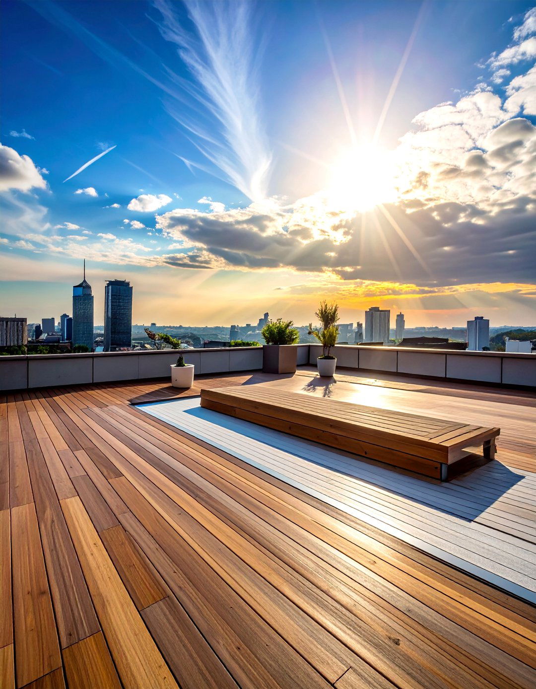 Composite Decking Rooftop Installation - 40 Rooftop Deck Ideas for Stunning Urban Outdoor Spaces
