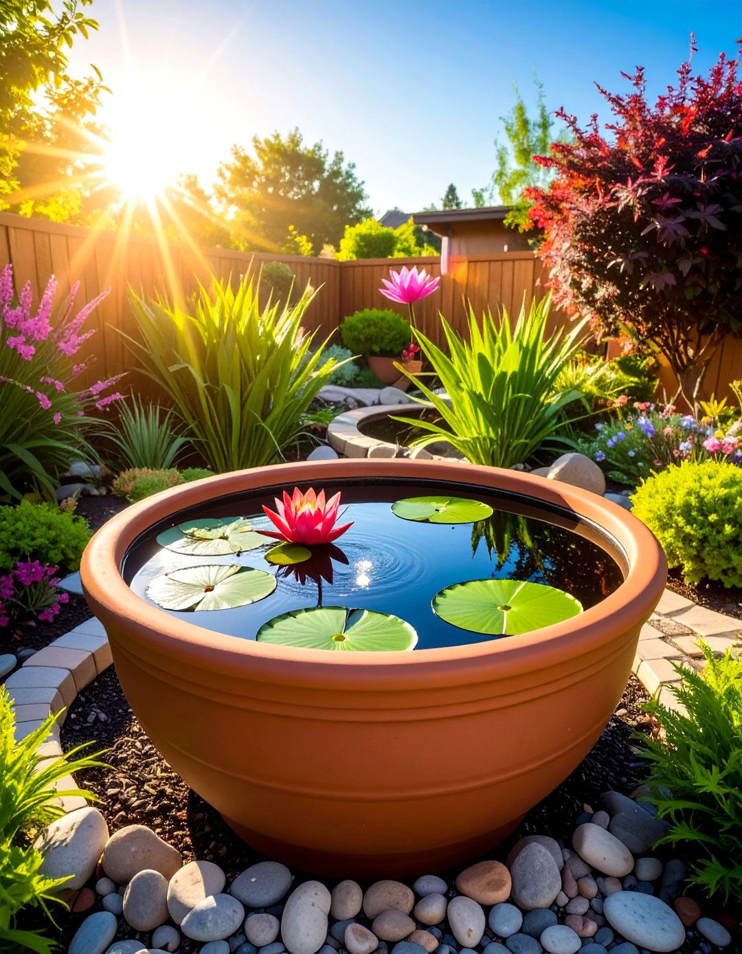 Container Water Gardens for Small Spaces - 15 Water Garden Ideas to Enhance Your Outdoor Space