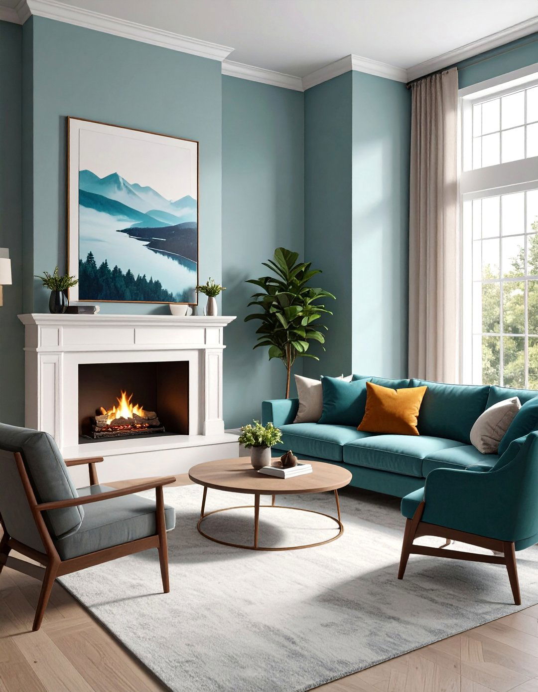 Corner Fireplace Configuration - 25 Functional Living Room Layout Ideas