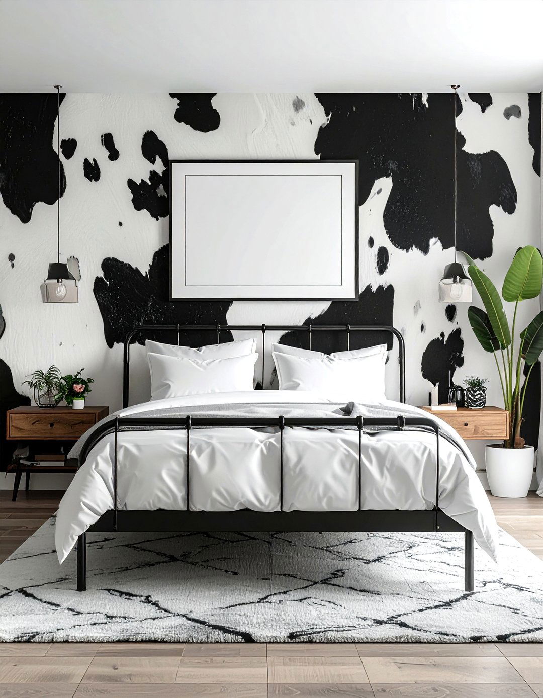Cow Print Removable Wallpaper - 15 Cow Print Room Decor Ideas for a Fun and Unique Space