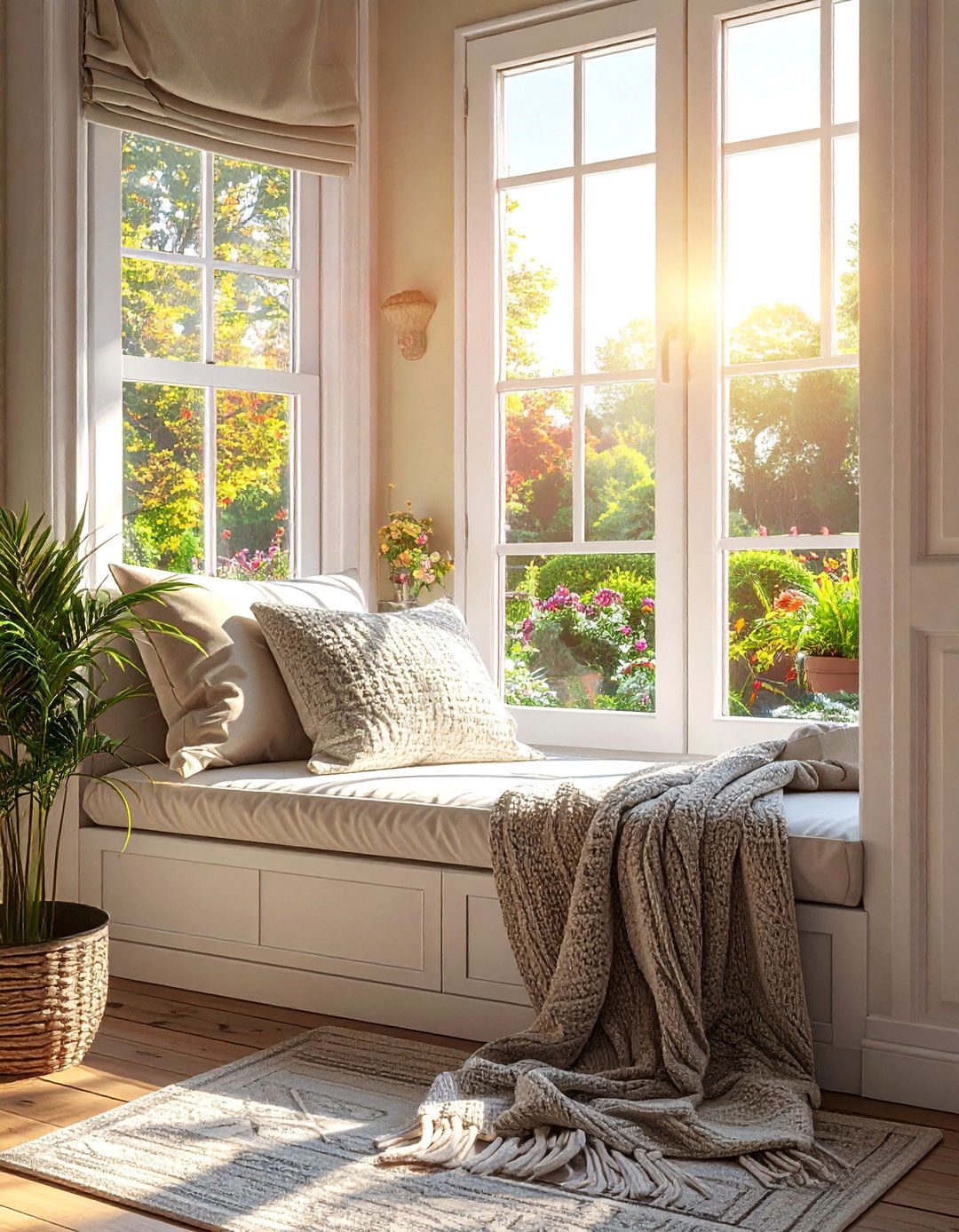 Cozy Window Seat Reading Nook - 20 Dreamy Bedroom Design Ideas for a Relaxing Space
