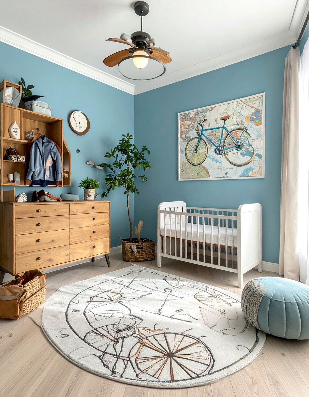 Cycling Adventure Nursery Theme - 20 Sports Nursery Ideas for a Fun and Active Theme