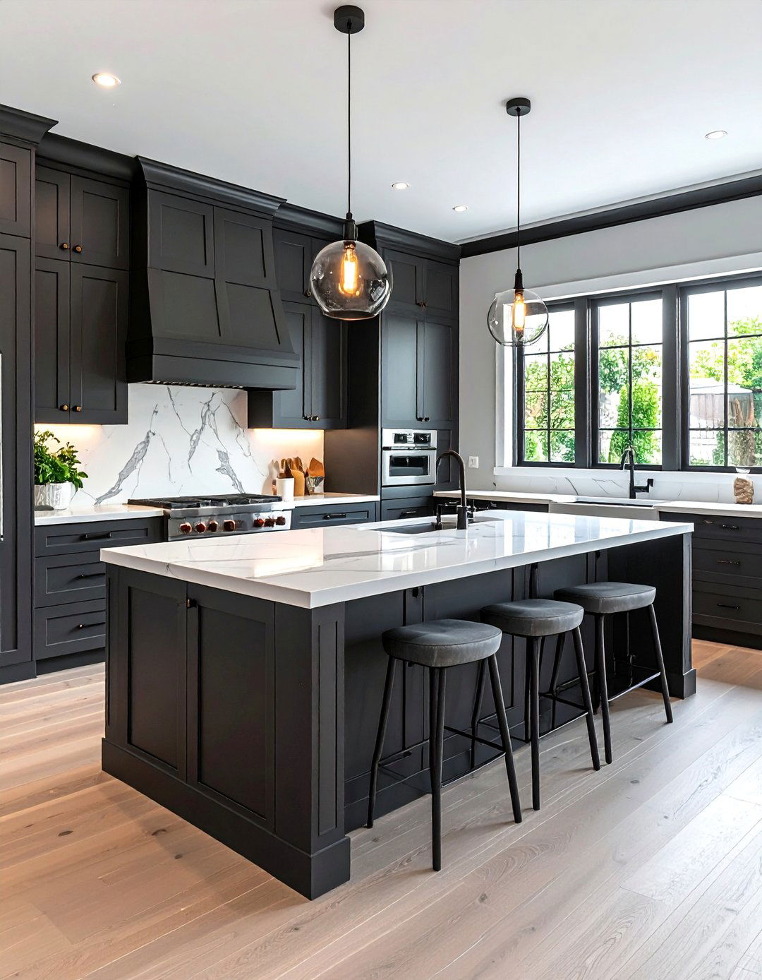 Dark Wood Kitchen Island - 20 Dark Wood Interior Design Ideas for Your Home