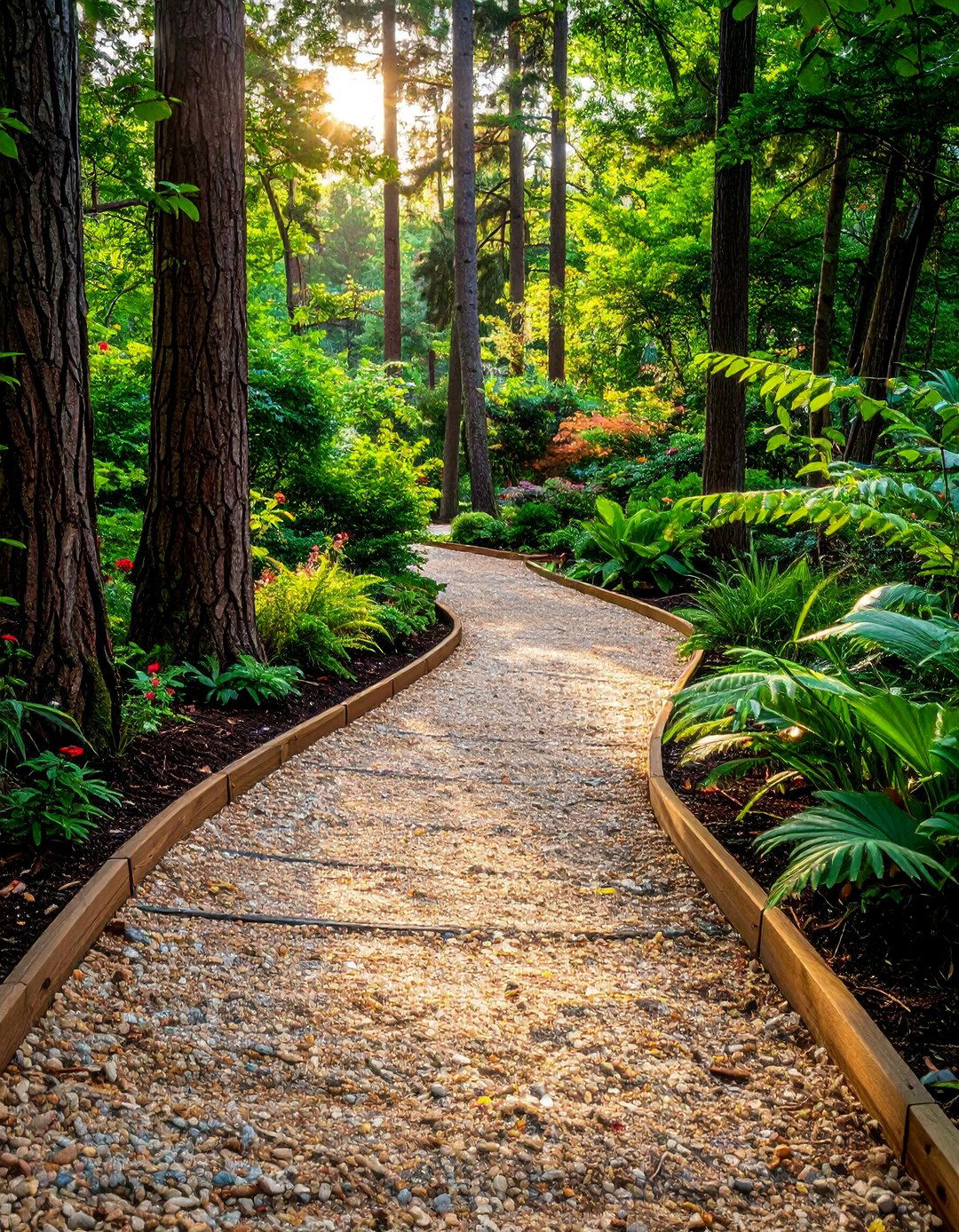 Decomposed Granite Natural Path - 20 Woodland Garden Path Ideas for a Natural and Serene Look