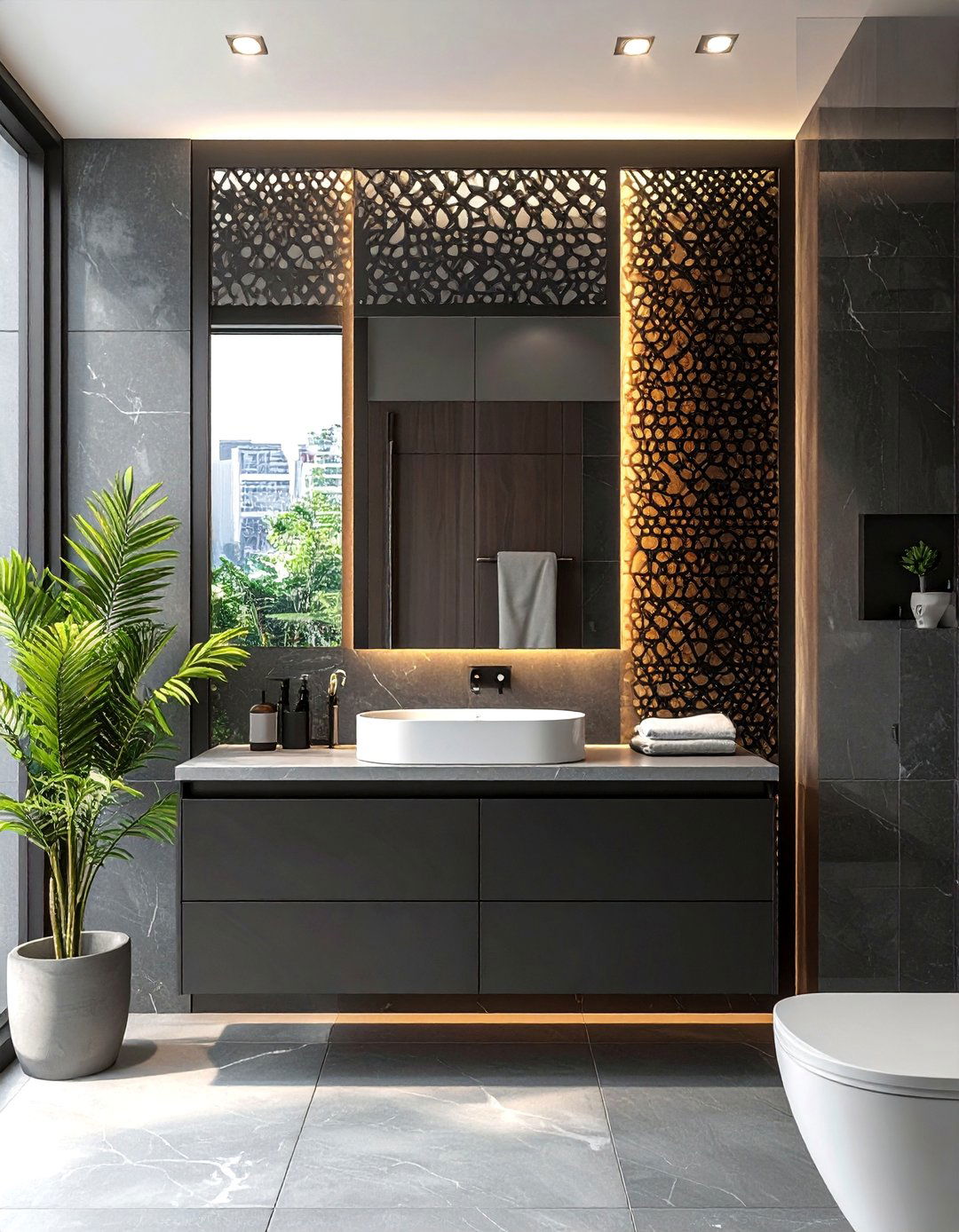 20 Bathroom Partition Ideas to Maximize Space and Privacy