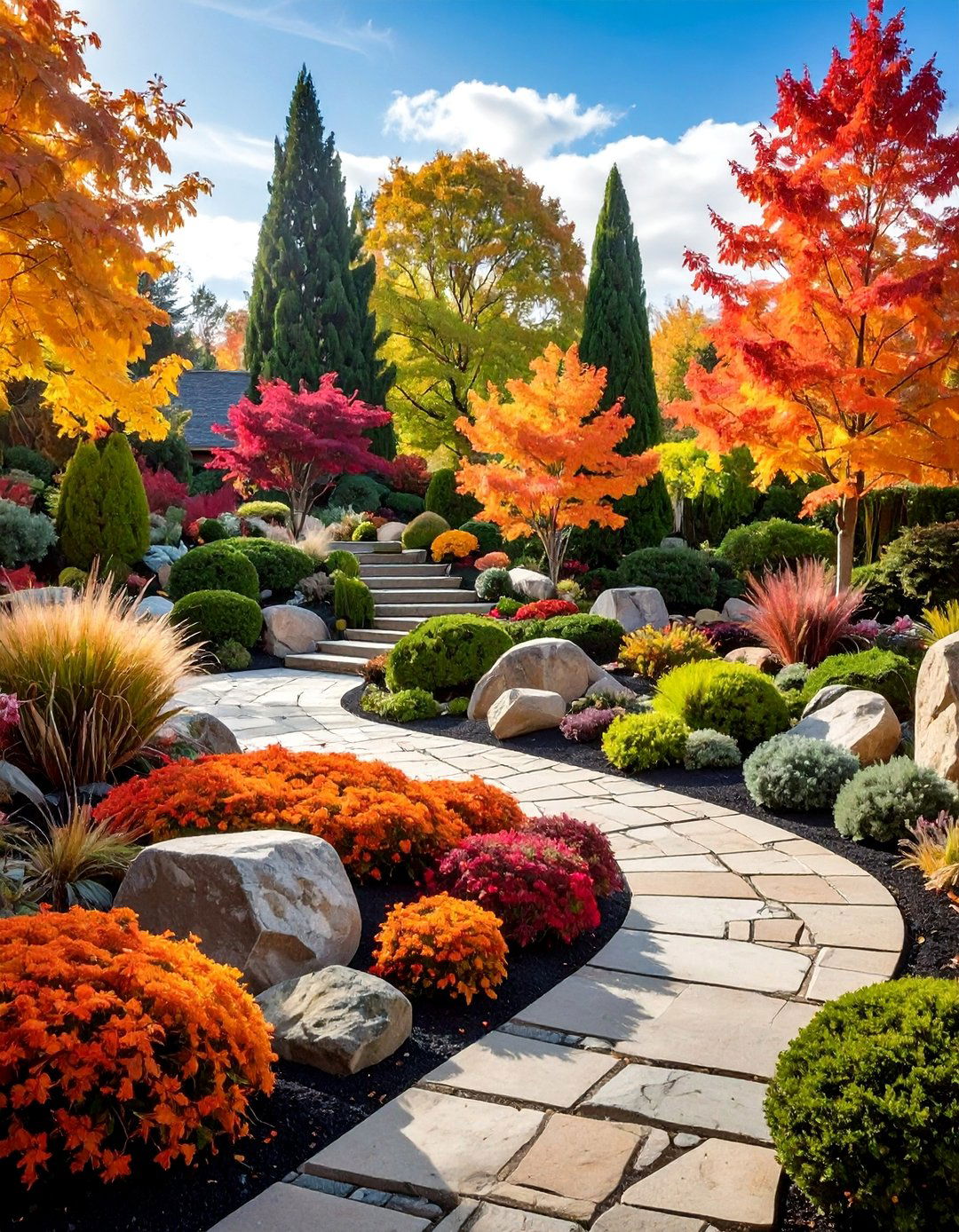Decorative Stone Accents - 40 Stone Landscaping Ideas for a Beautiful Outdoor Space