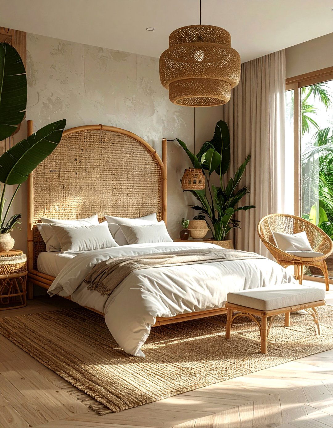 Designing with Bamboo and Rattan Elements - 15 Hawaiian Interior Design Ideas for a Tropical Vibe
