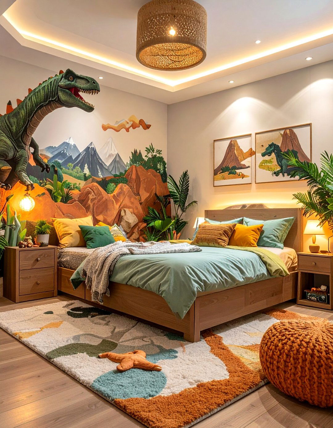 Dinosaur Discovery Land - 40 Toddler Room Ideas for Fun and Functionality